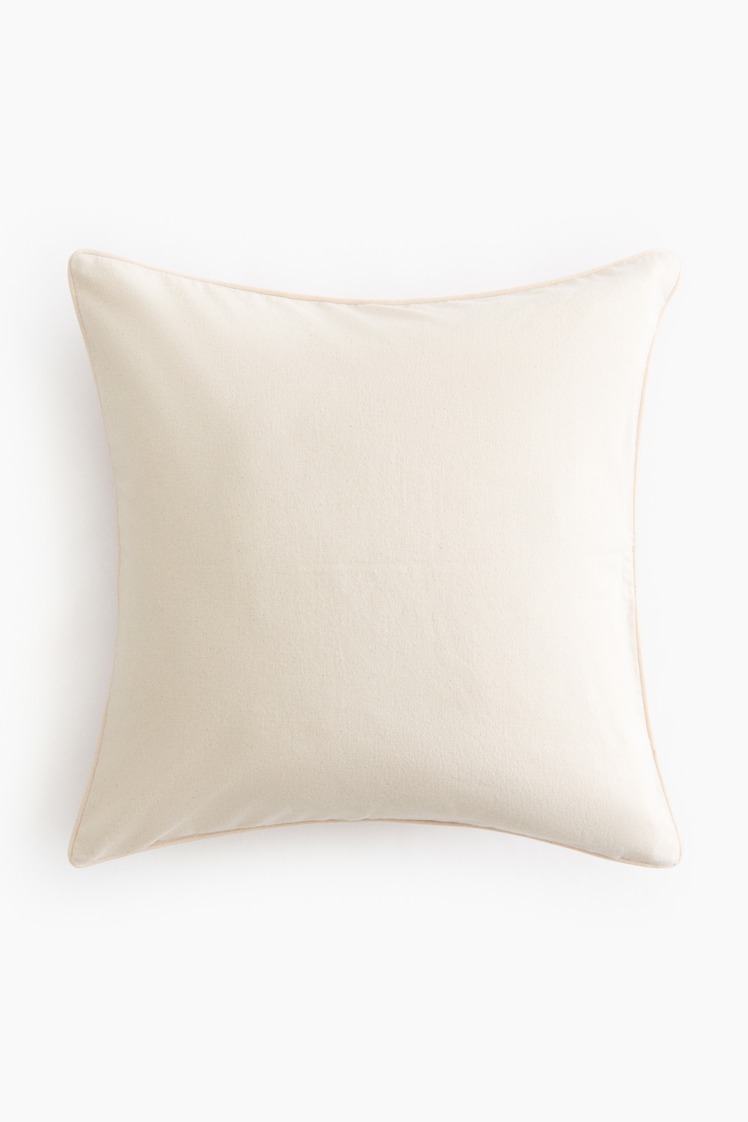 Canvas cushion cover - Pink/Light khaki green/Yellow - 5