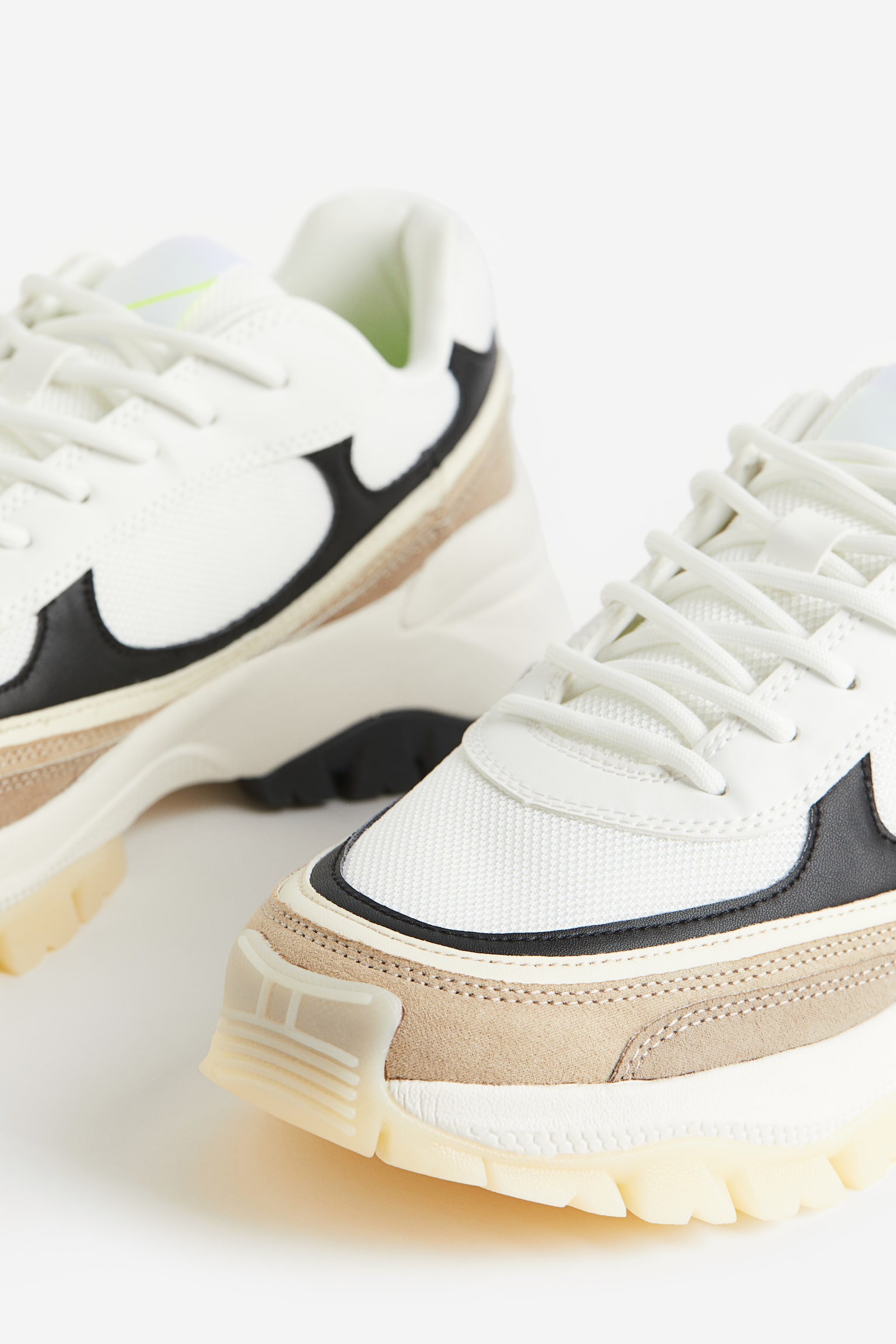 Chunky trainers - White/Block-coloured - 3