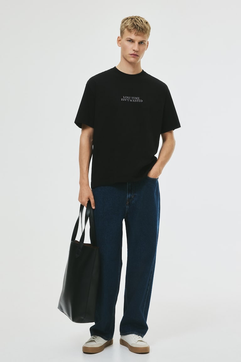 Loose Fit Printed T-shirt