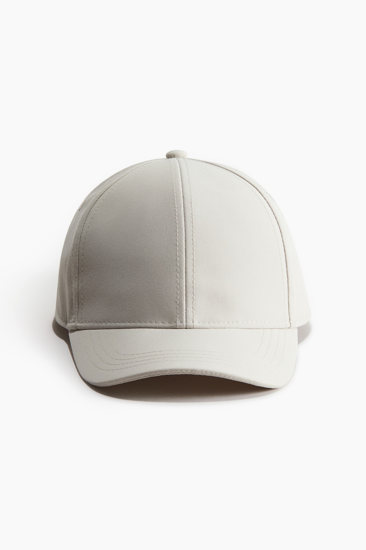 Herno Light Military Water-Repellent Cotton Gabardine Baseball Cap Size M Knight Tropical Gabardine Baseball cap in Tundra white - Men  main image 2