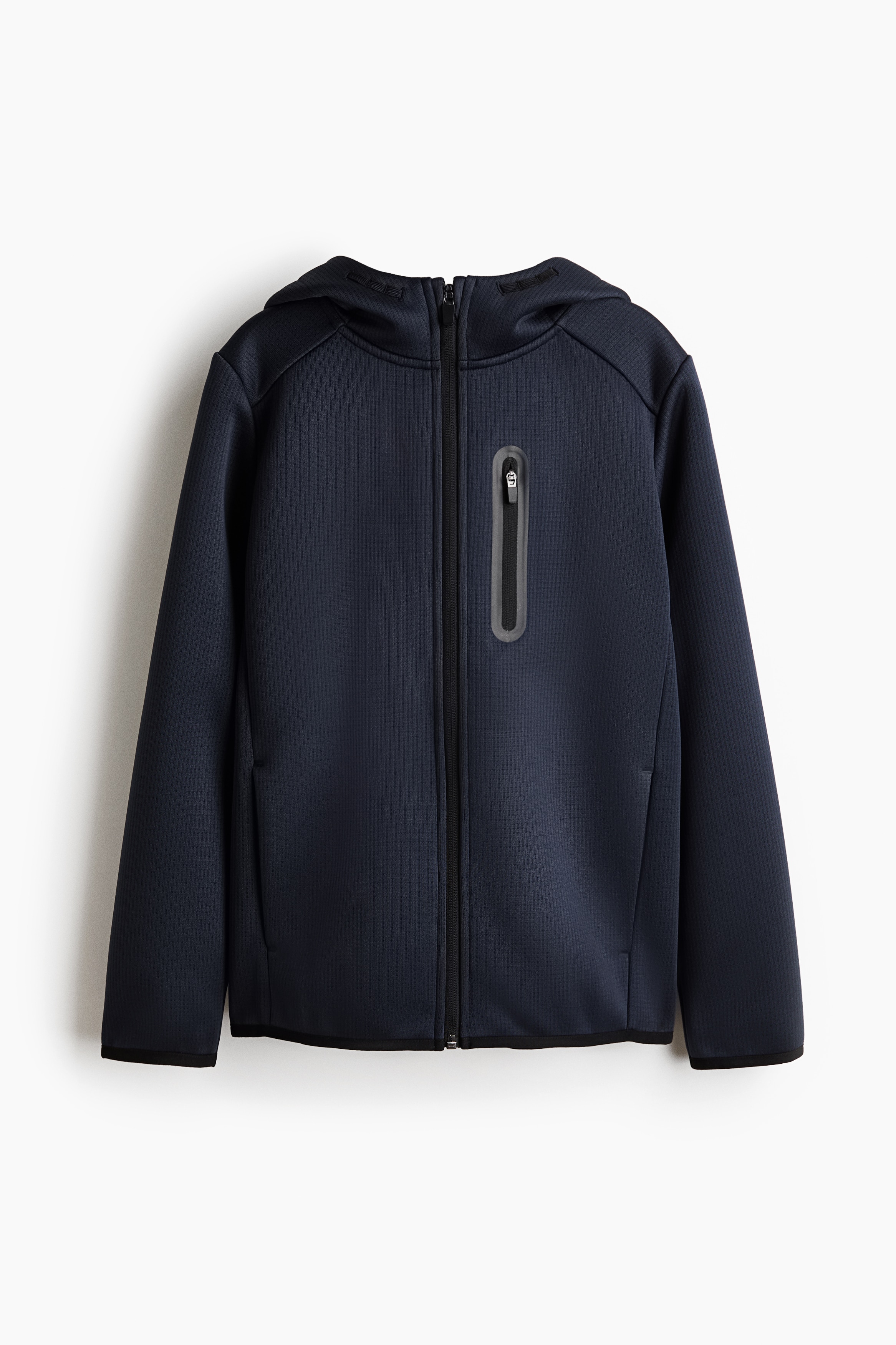 H & M - Wärmende Hoodiejacke mit ThermoMove - Blau - Kinder
