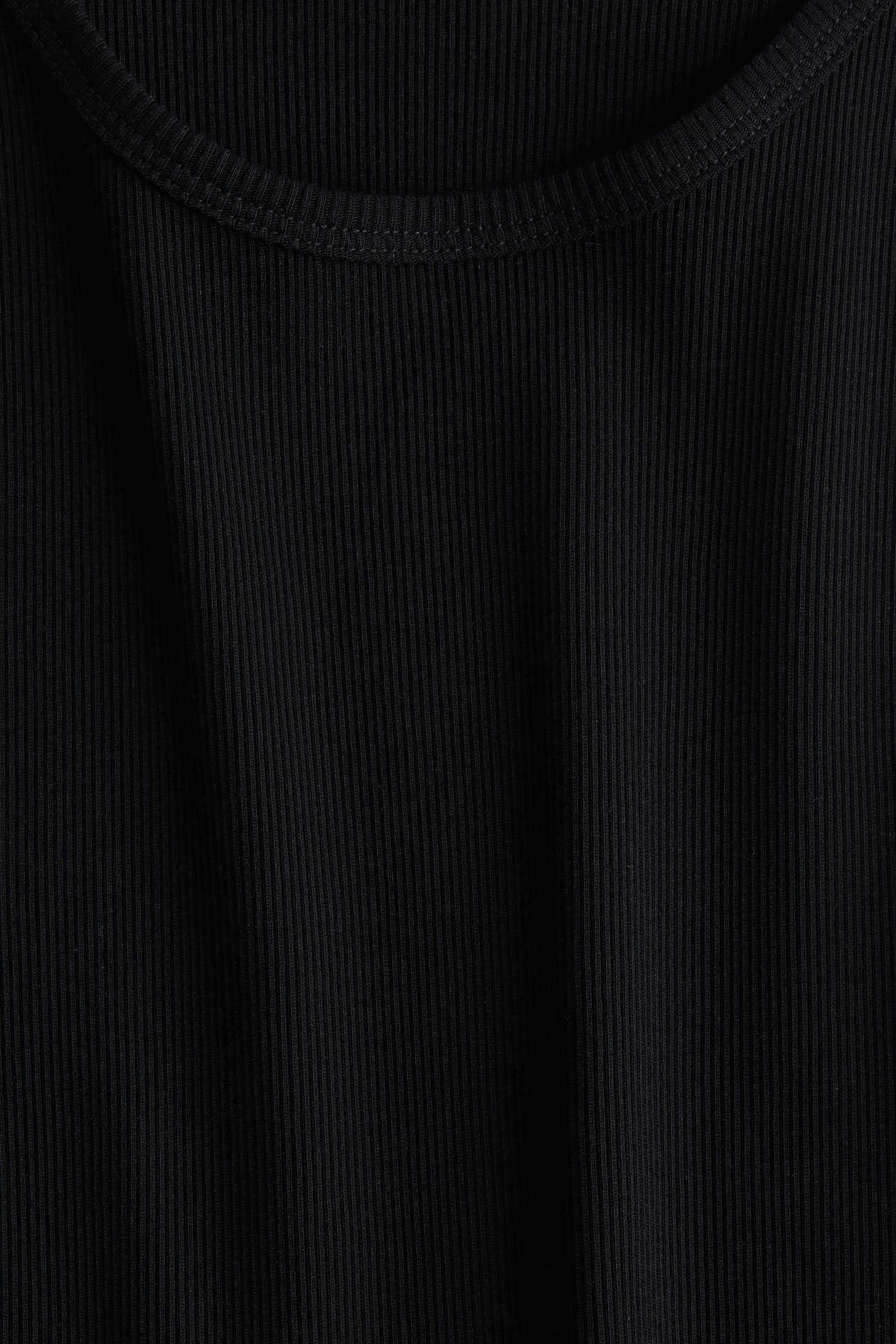 Ribbed Silk-Blend Tank Top - image 2