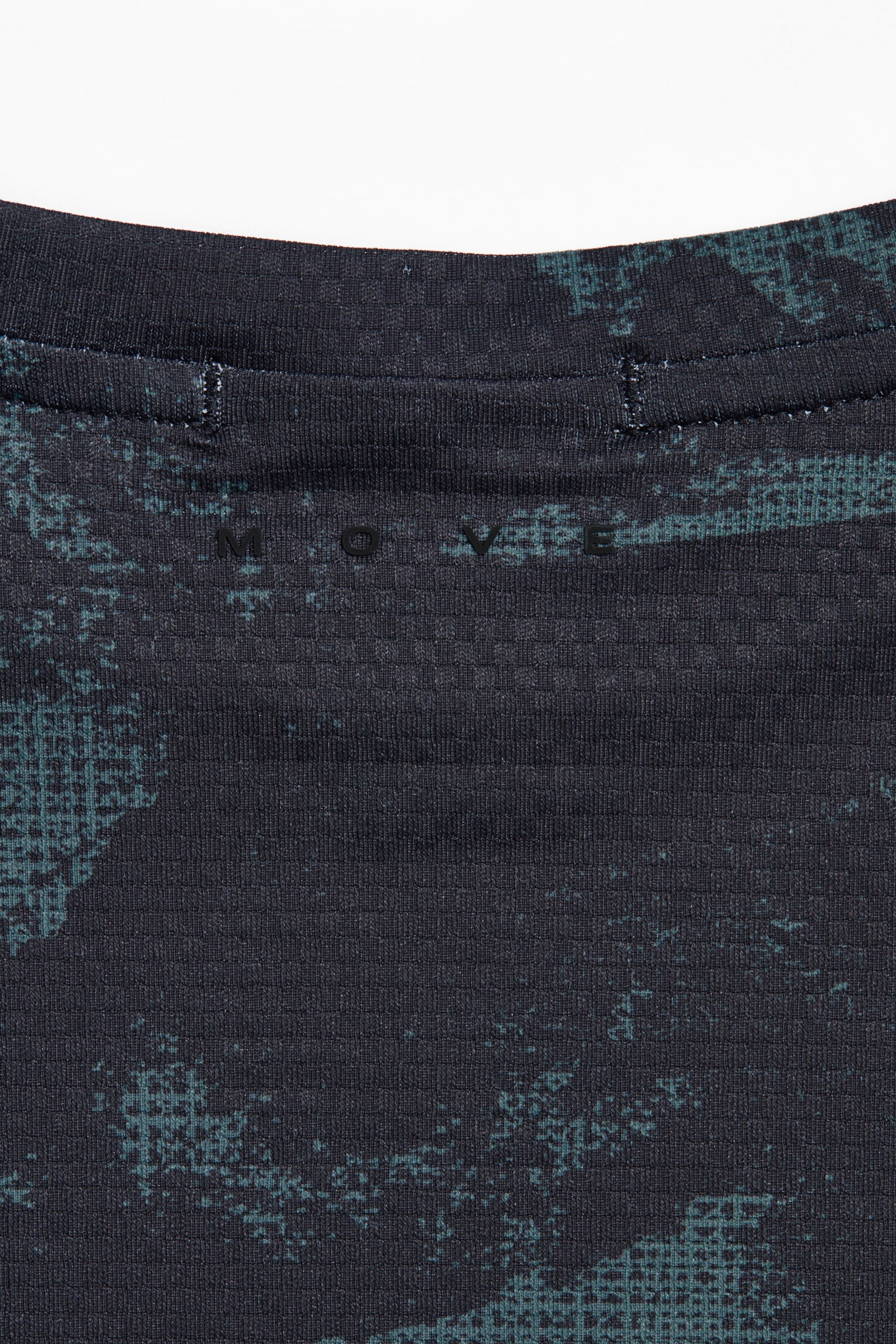 Sportovní top s dlouhým rukávem DryMove™ - Zelenomodrá/vzor - 3