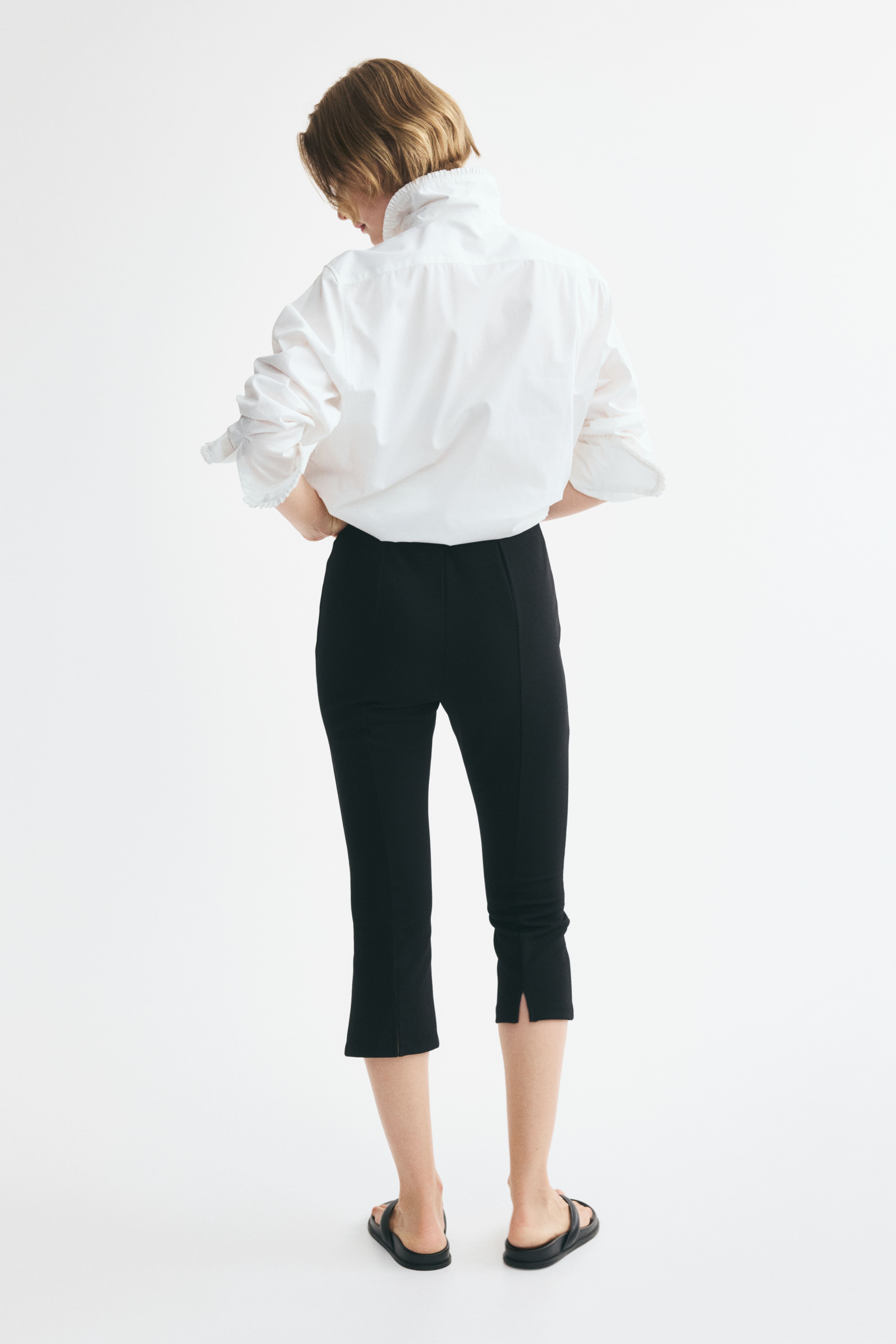 Pantalon Capri en jersey romanite