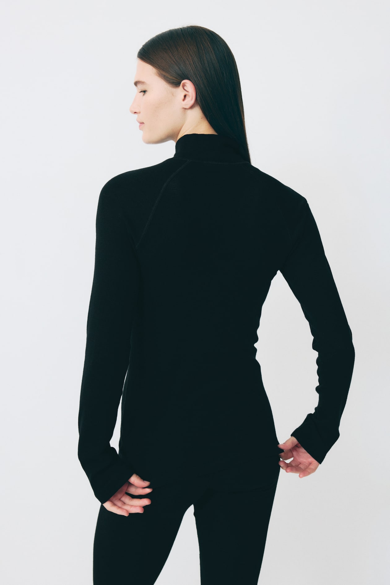 Wool Base-Layer Ski Top - image 4