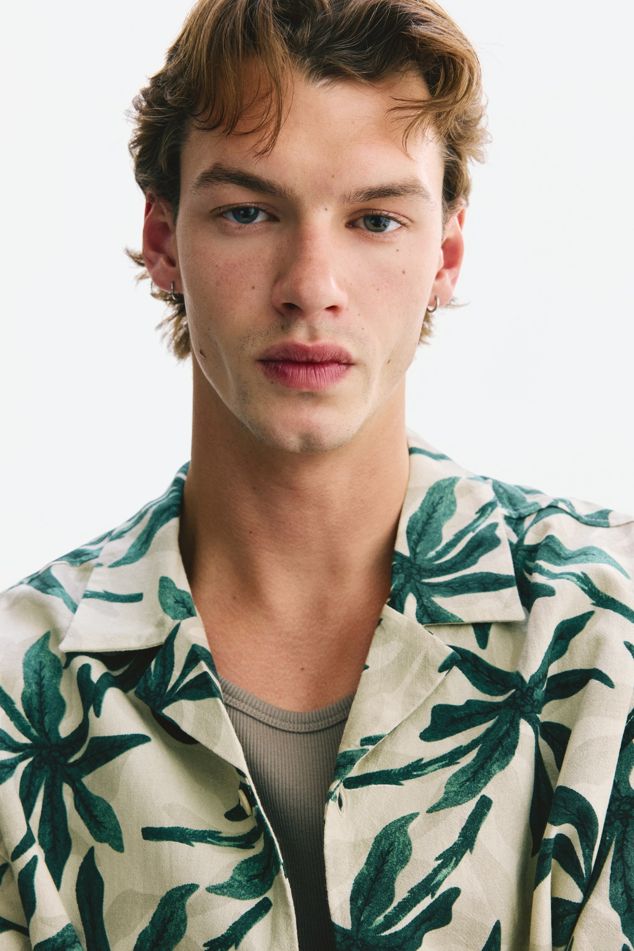 Relaxed-Fit Cotton Resort Shirt