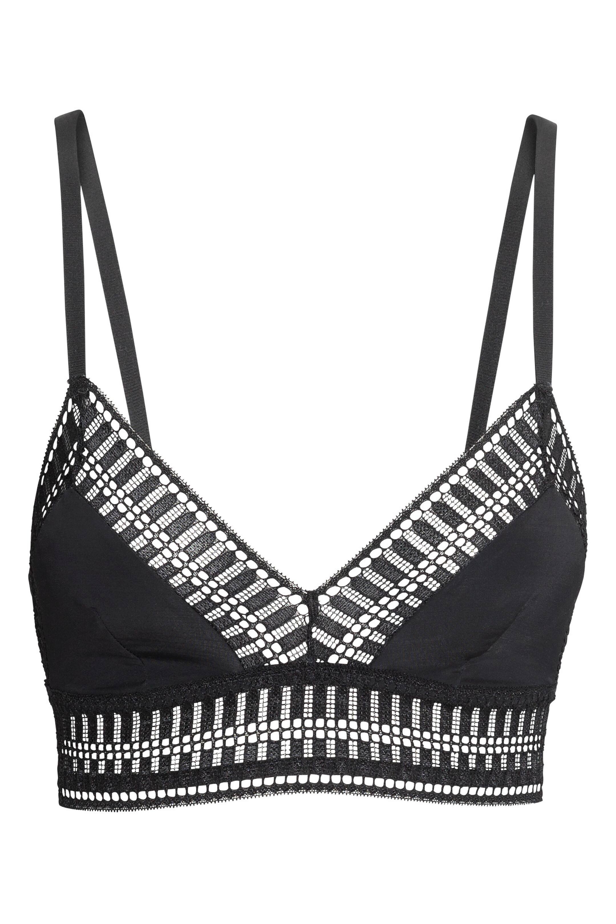 Agrandir l'image: Soutien-gorge sans armatures - Noir - FEMME | H&M FR 1