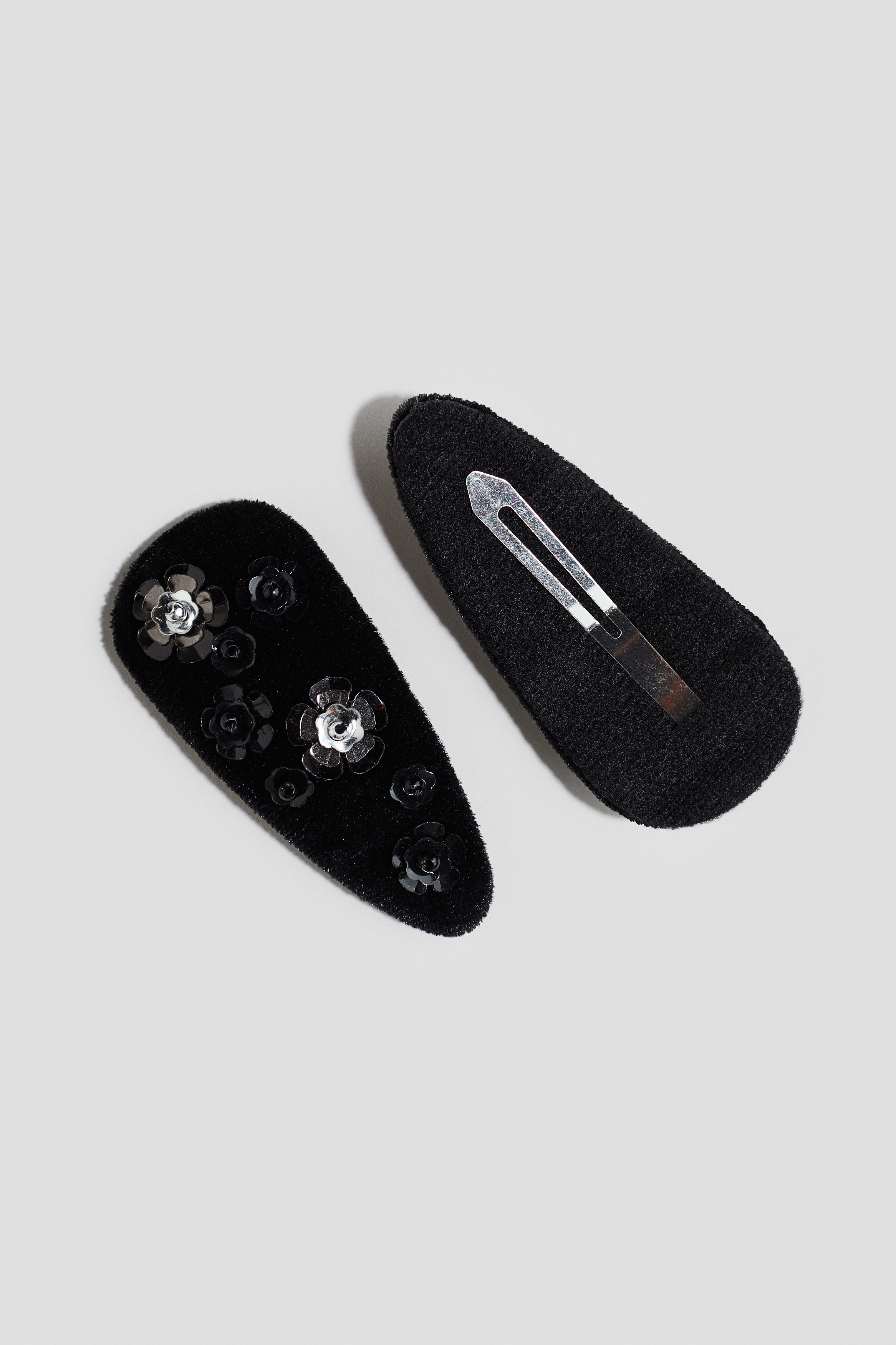 2-Pack Embellished Hair Clips