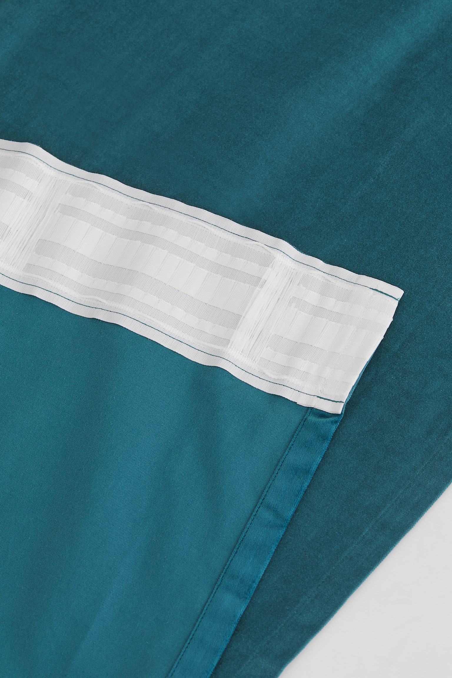 2-pack velvet curtain lengths - Dark turquoise - 2