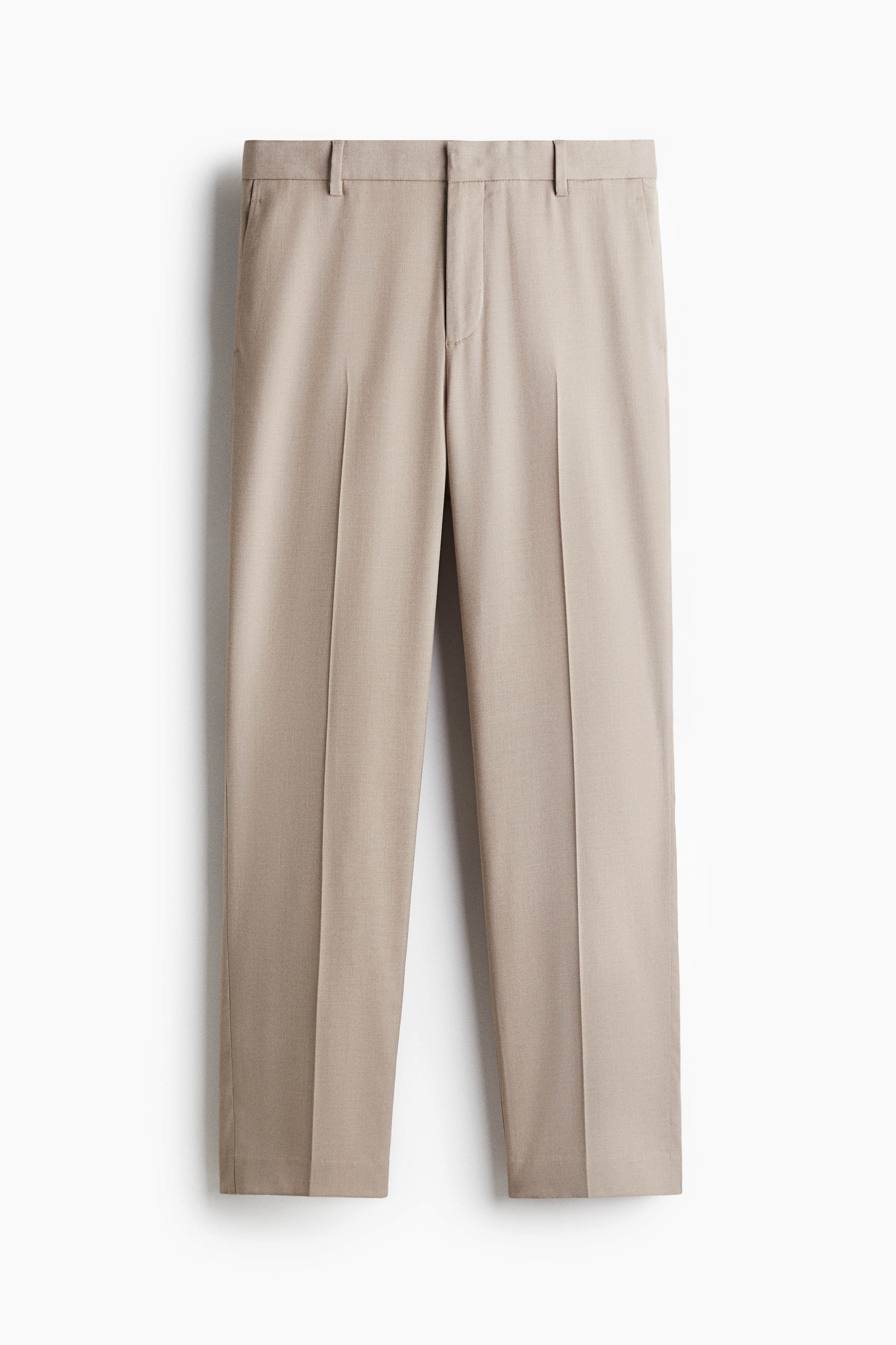 Regular-Fit Suit Pants - Beige/Dark gray/Dark beige/Black