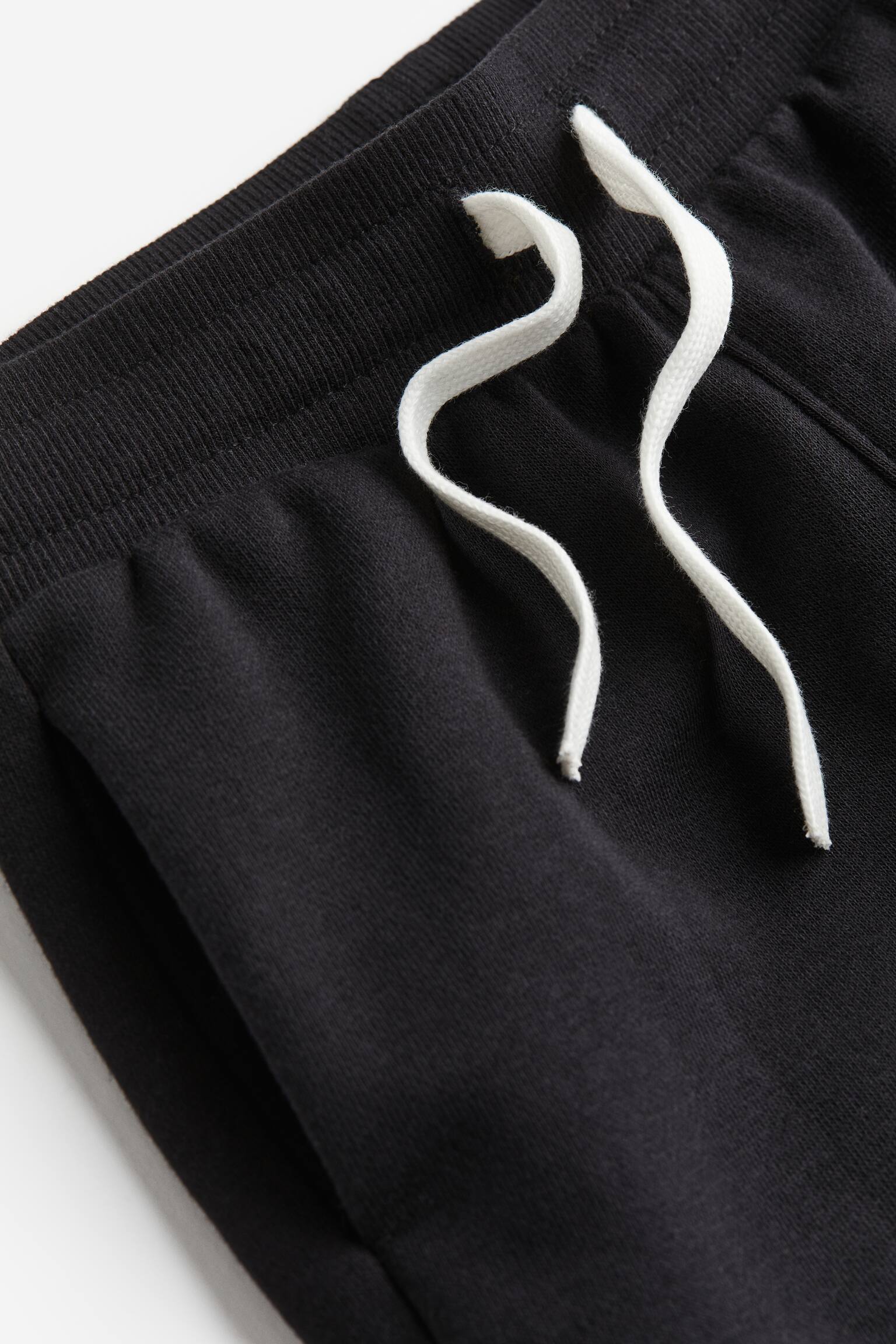 Sweat Shorts - Black/Light brown/Light grey marle - 2