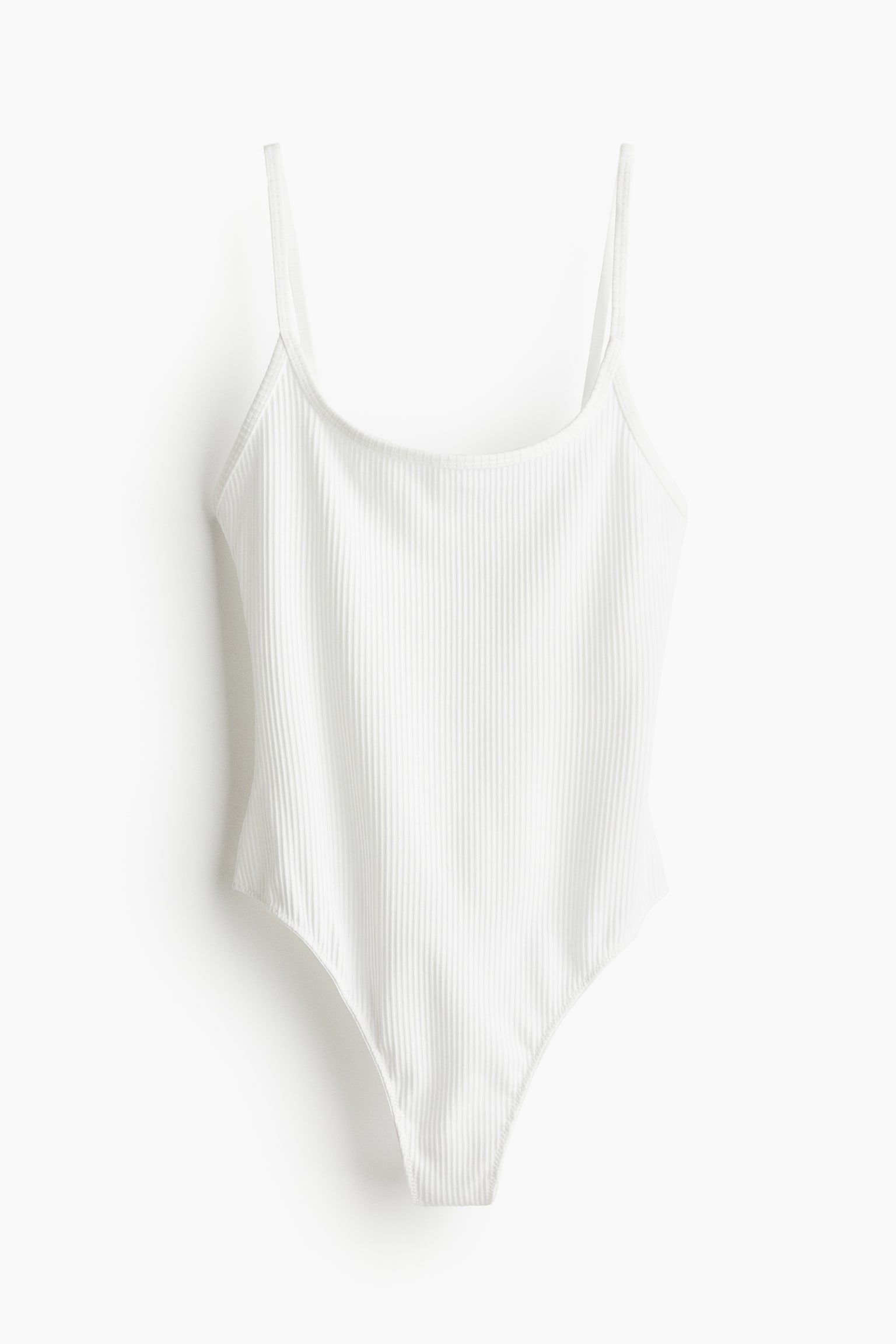 Cotton G-string Bodysuit - White - 2