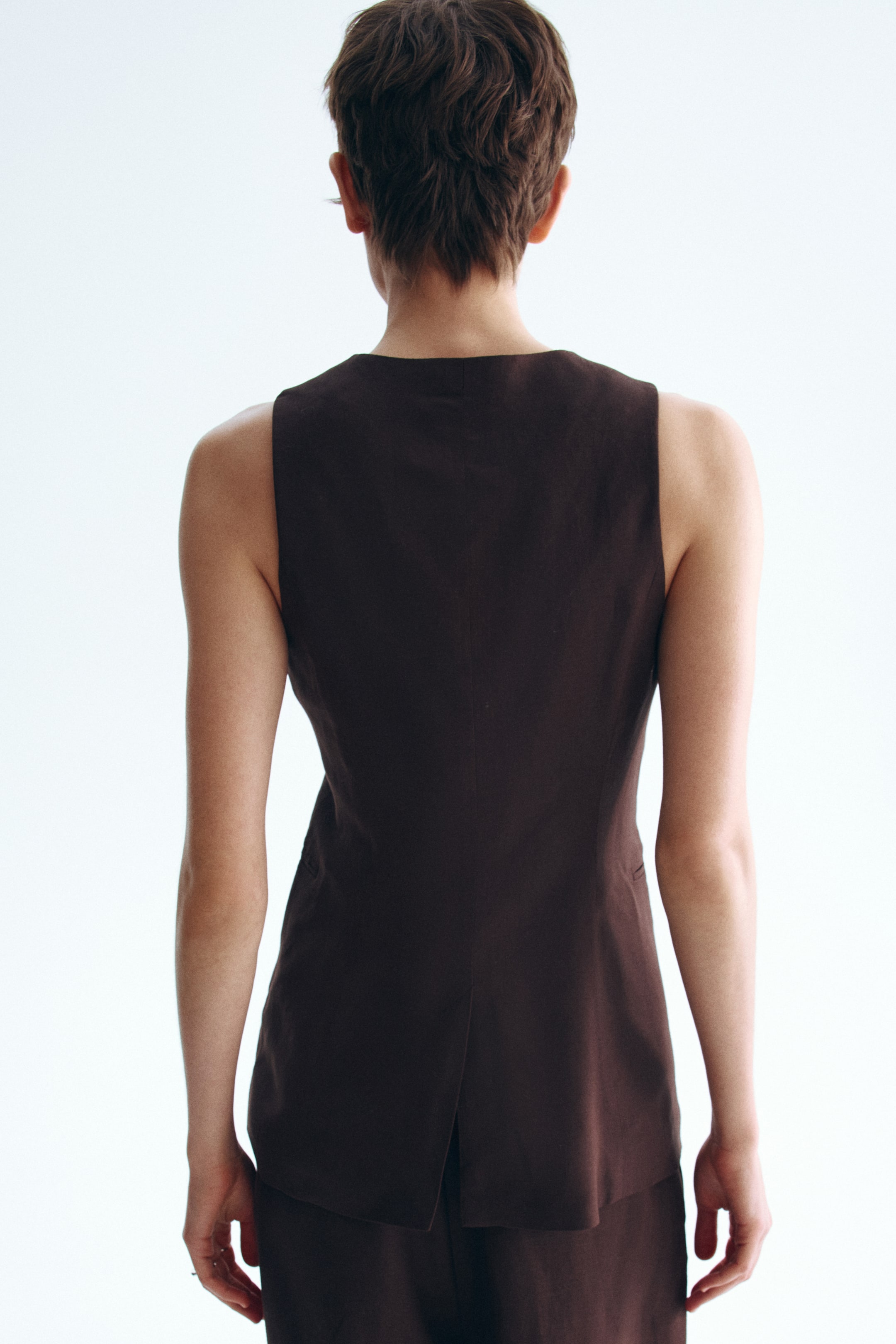 Женские жилеты H&M Long Vest — фото 7