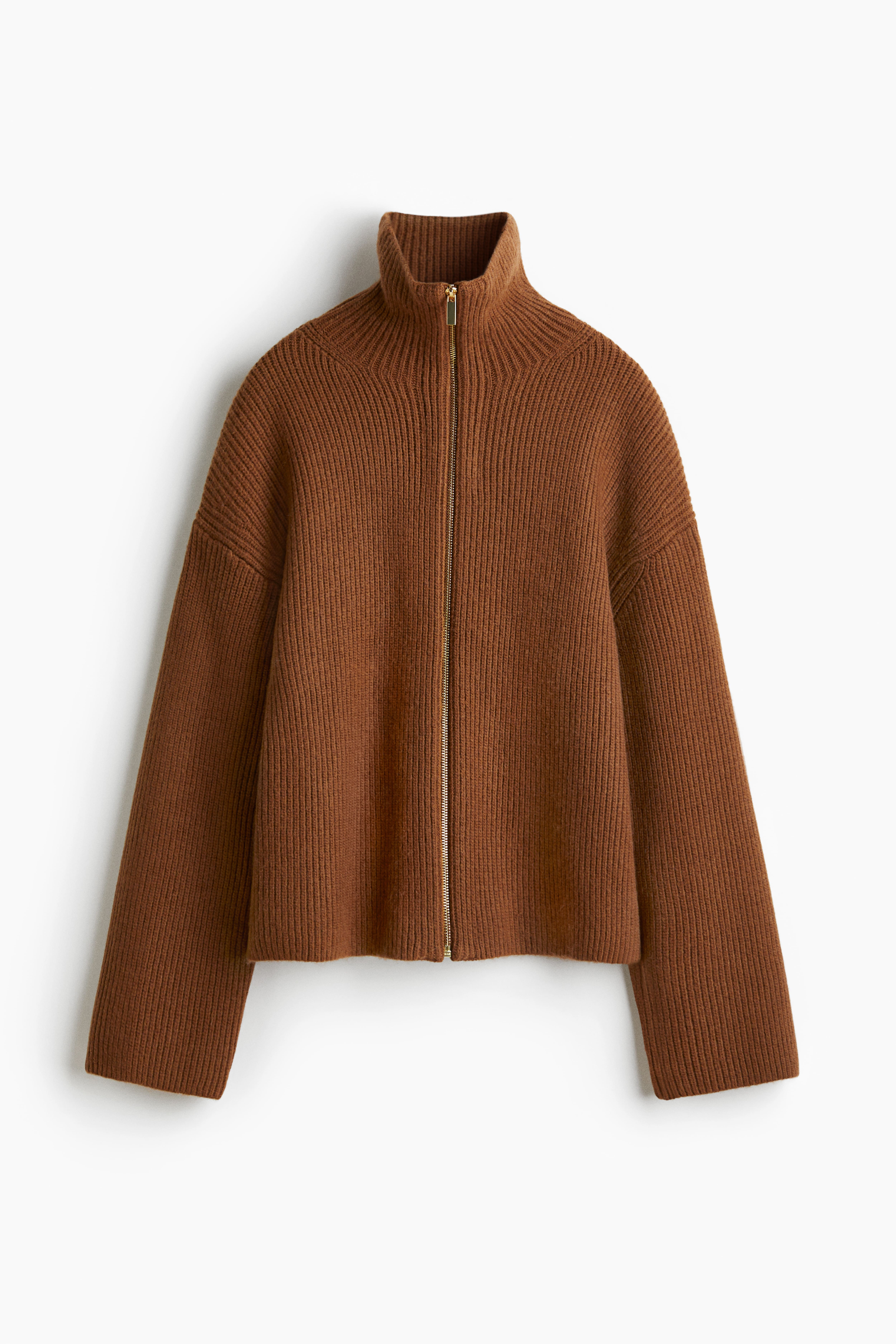 Cardigan with Zipper