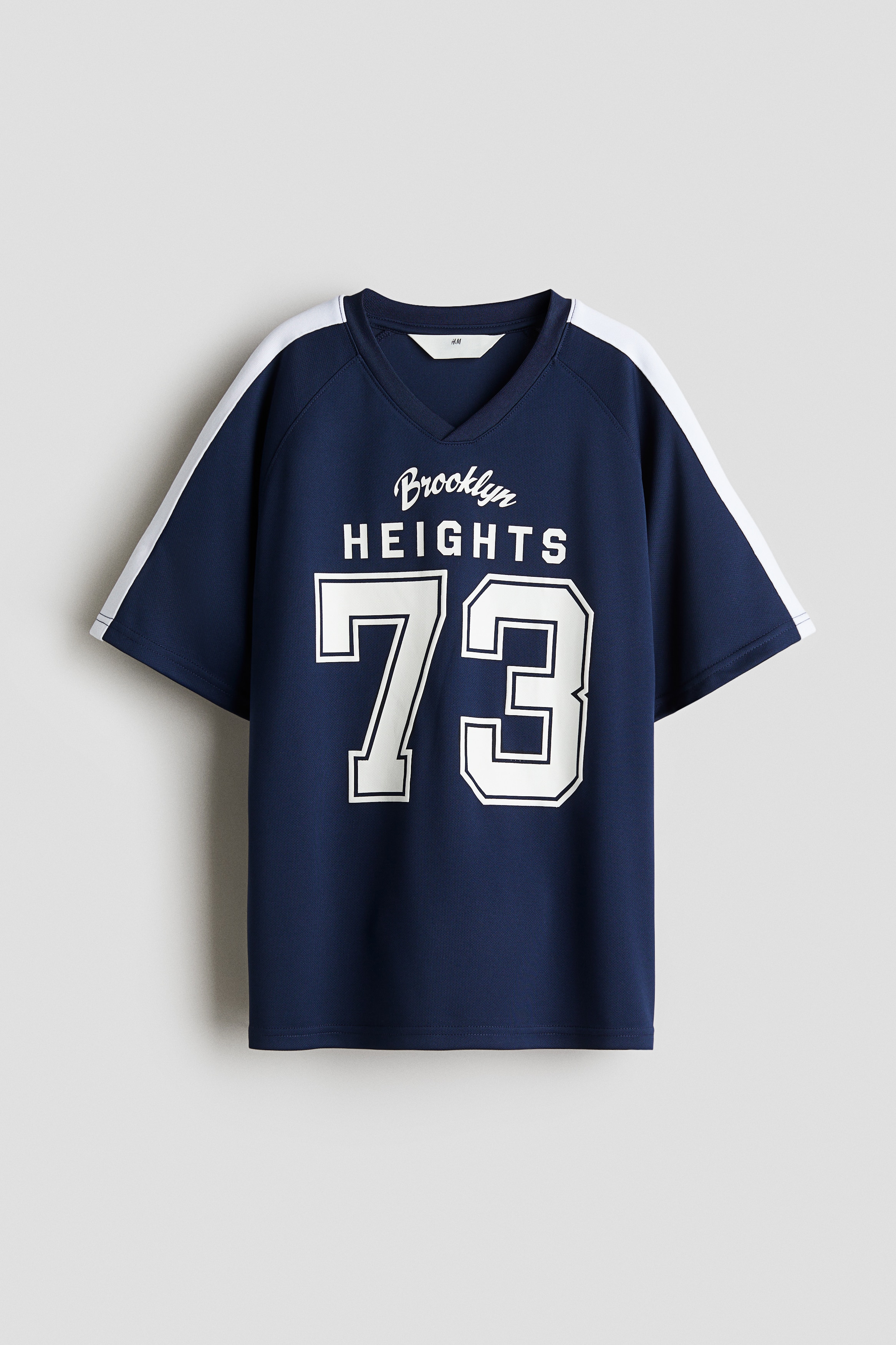Loose Fit Hockey Style Shirt - Dark blue/Brooklyn Heights/Dark green/New York/White/Bronx