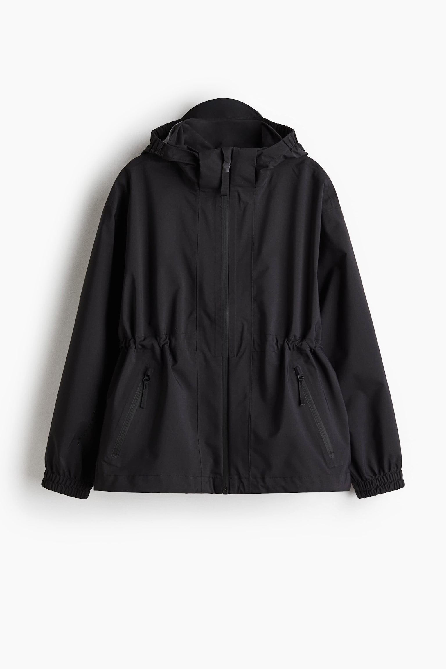 Детская куртка H&M Move Rain Jacket with StormMove™, цвет: Чёрный — фото 1