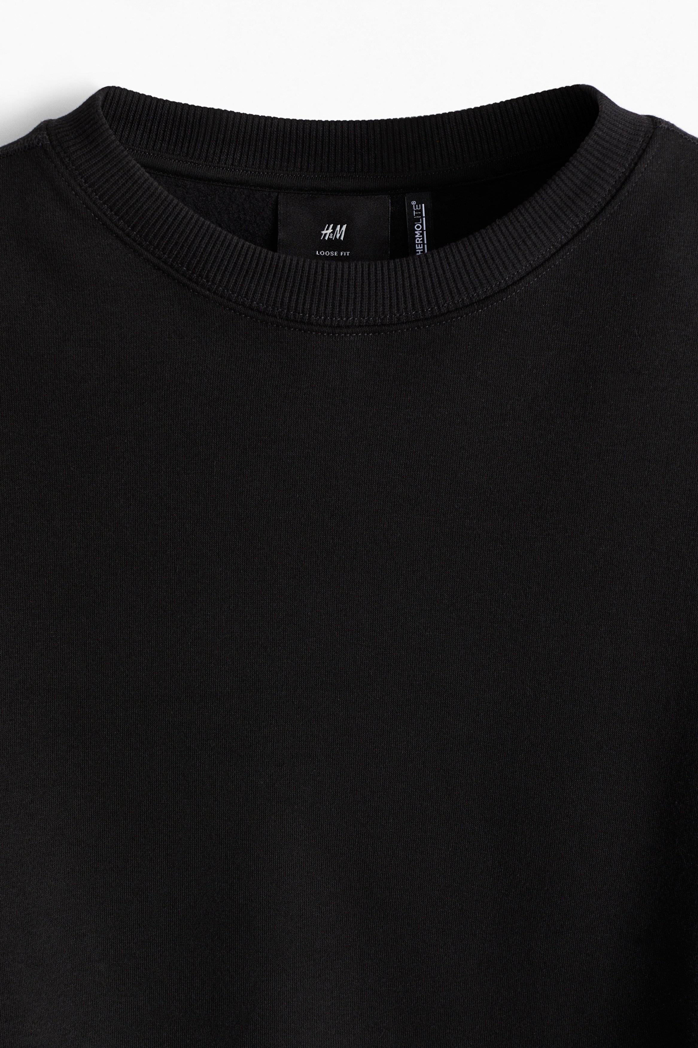 THERMOLITE® Loose Fit Sweatshirt - Black - Men | H&M US