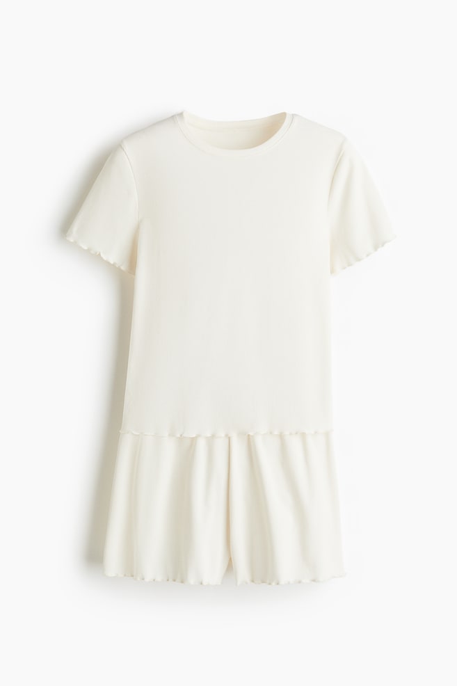 Modal-Blend Pajamas - Cream - 1