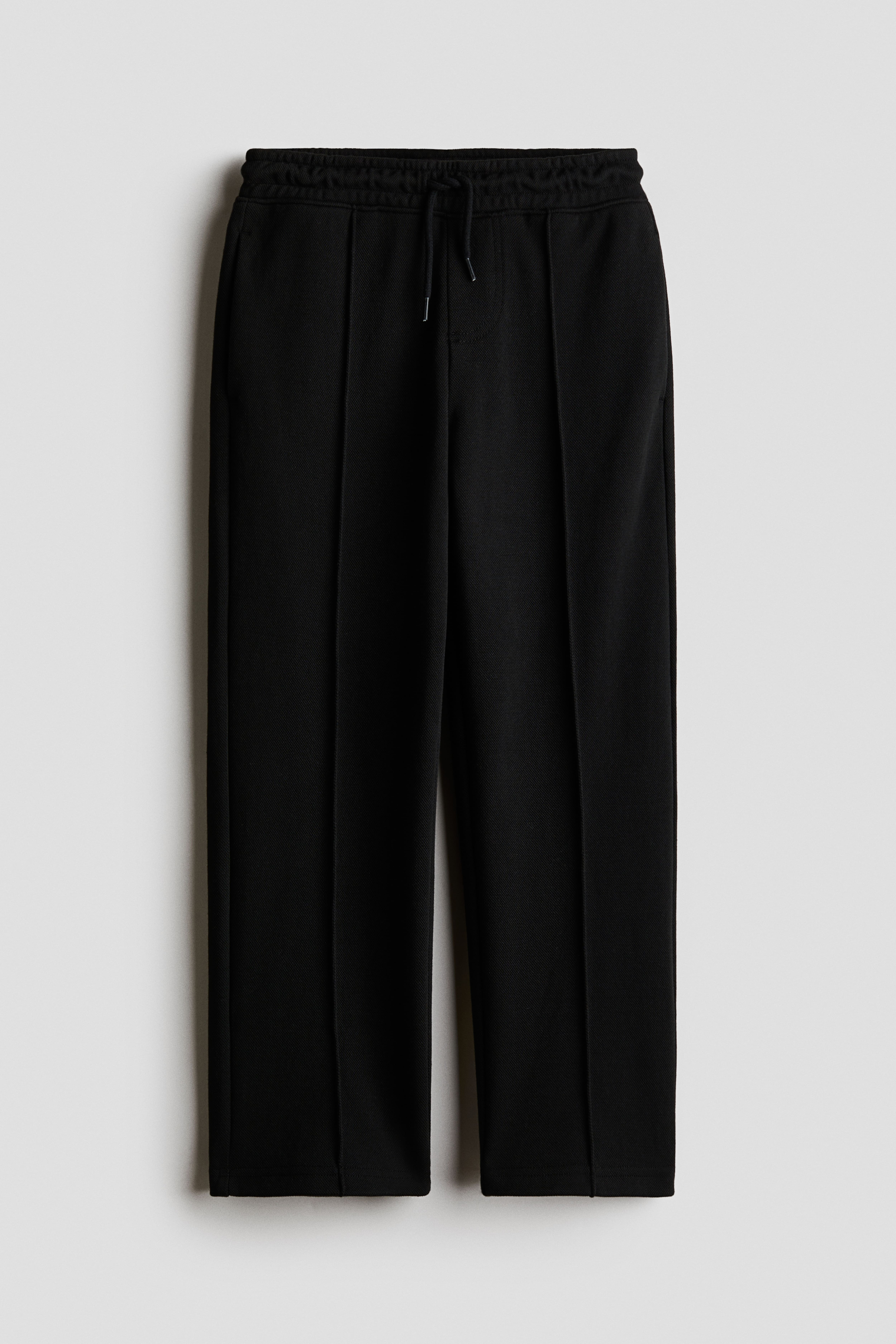 Straight-Leg Piqué Joggers