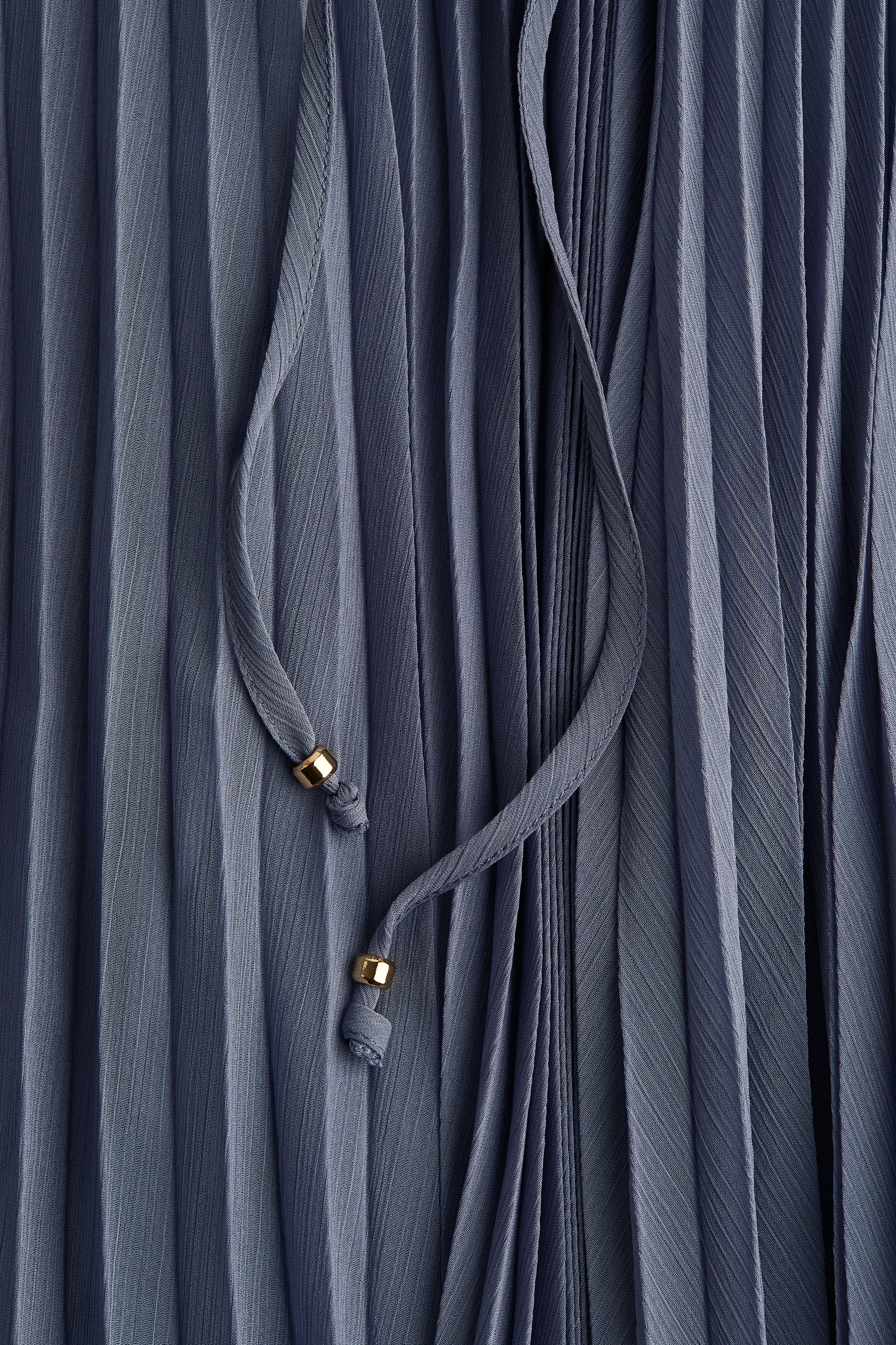 Pleated maxi skirt