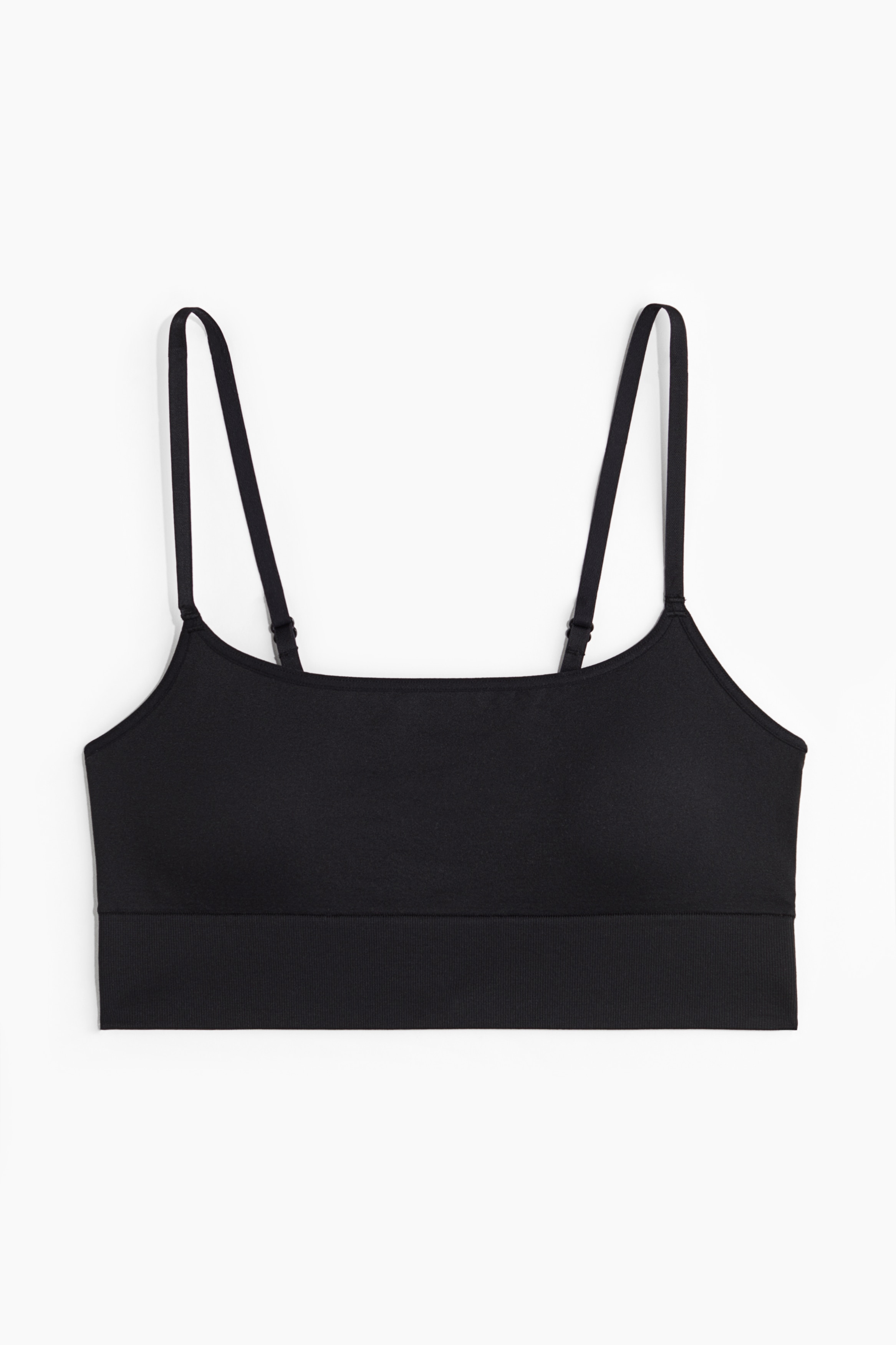 Bralette imbottita seamless - Nero/Bianco/Blu tortora