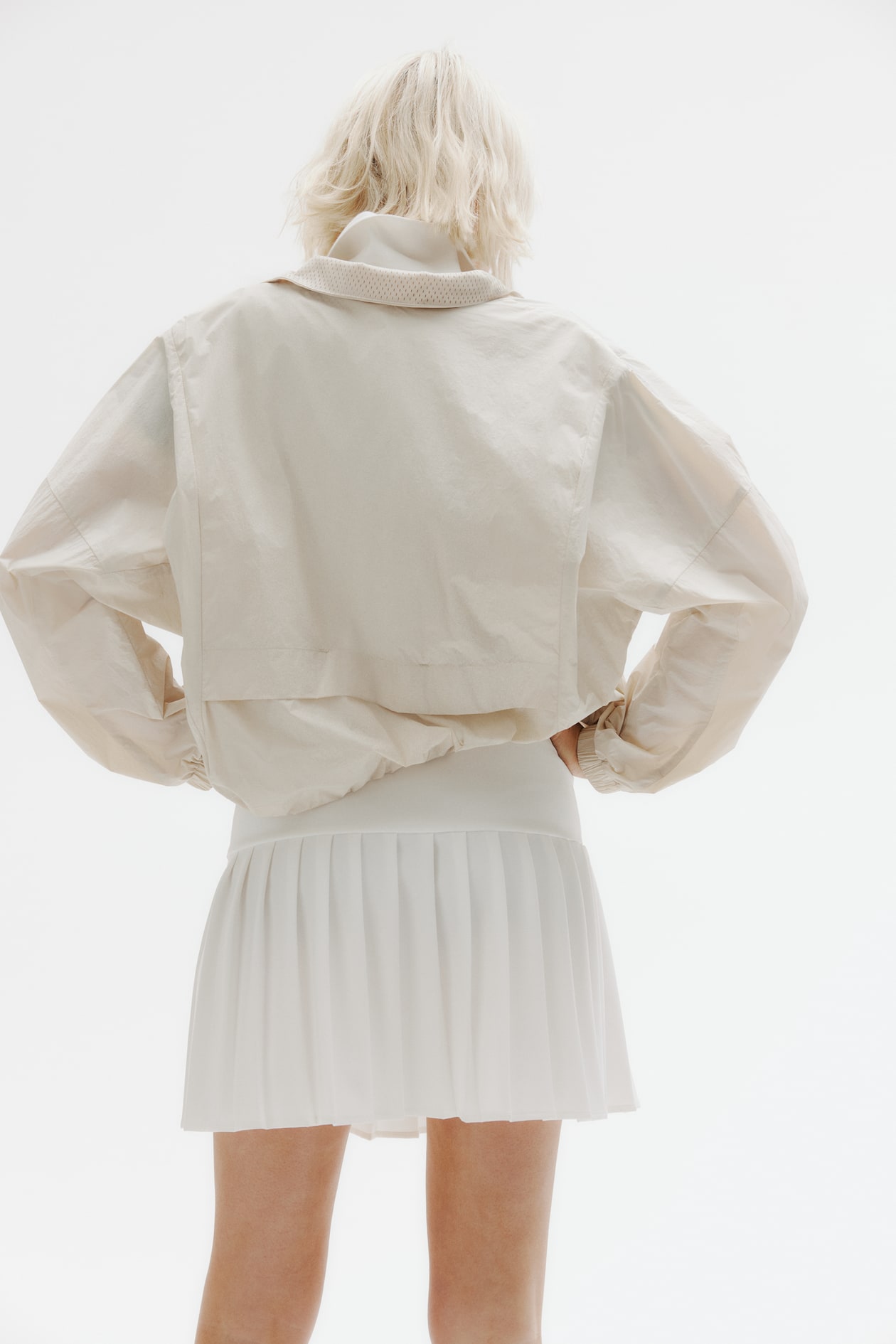 Pleated Mini Skirt - image 4
