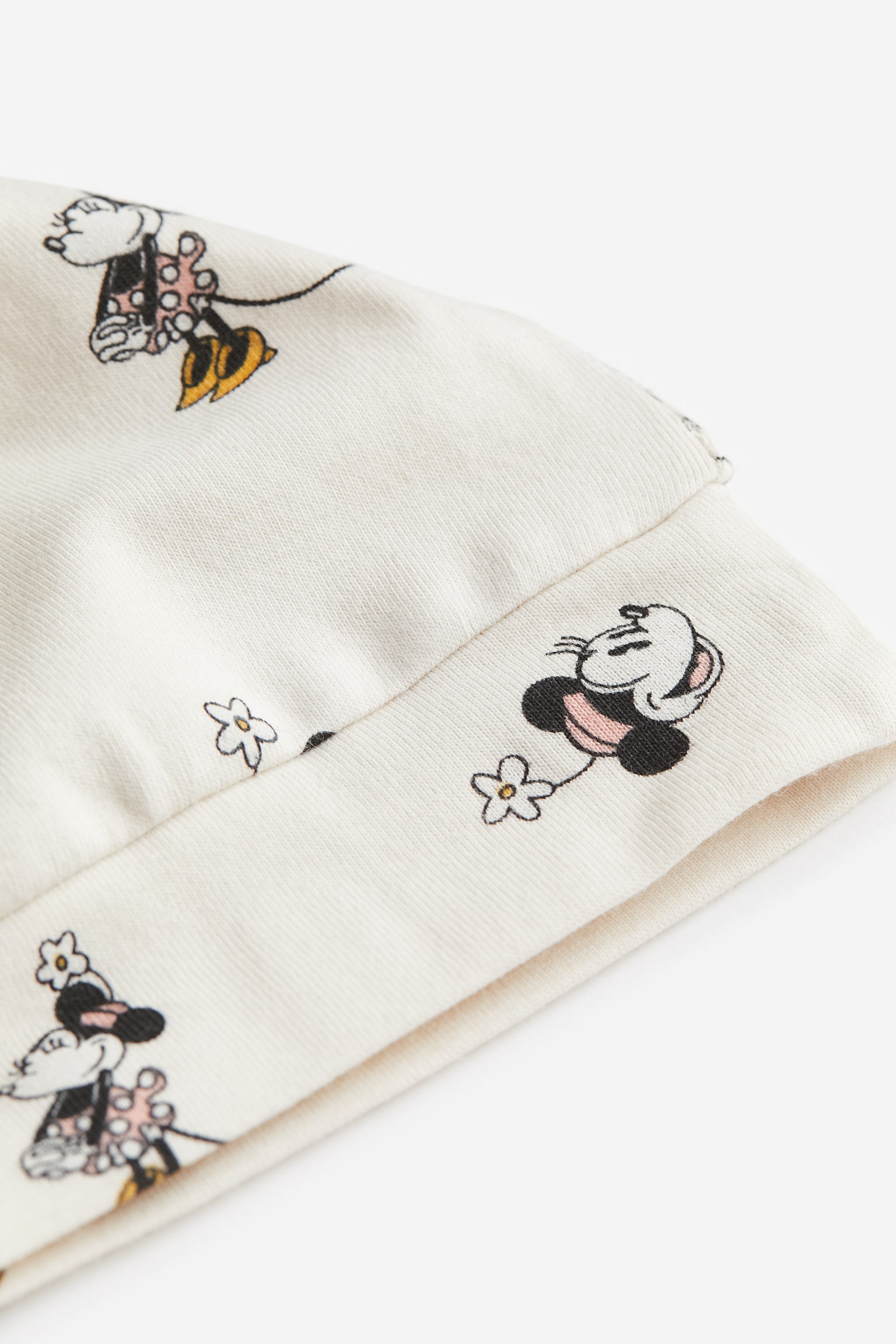 Conjunto de 3 peças em jersey estampado - Branco cru/Minnie - 3