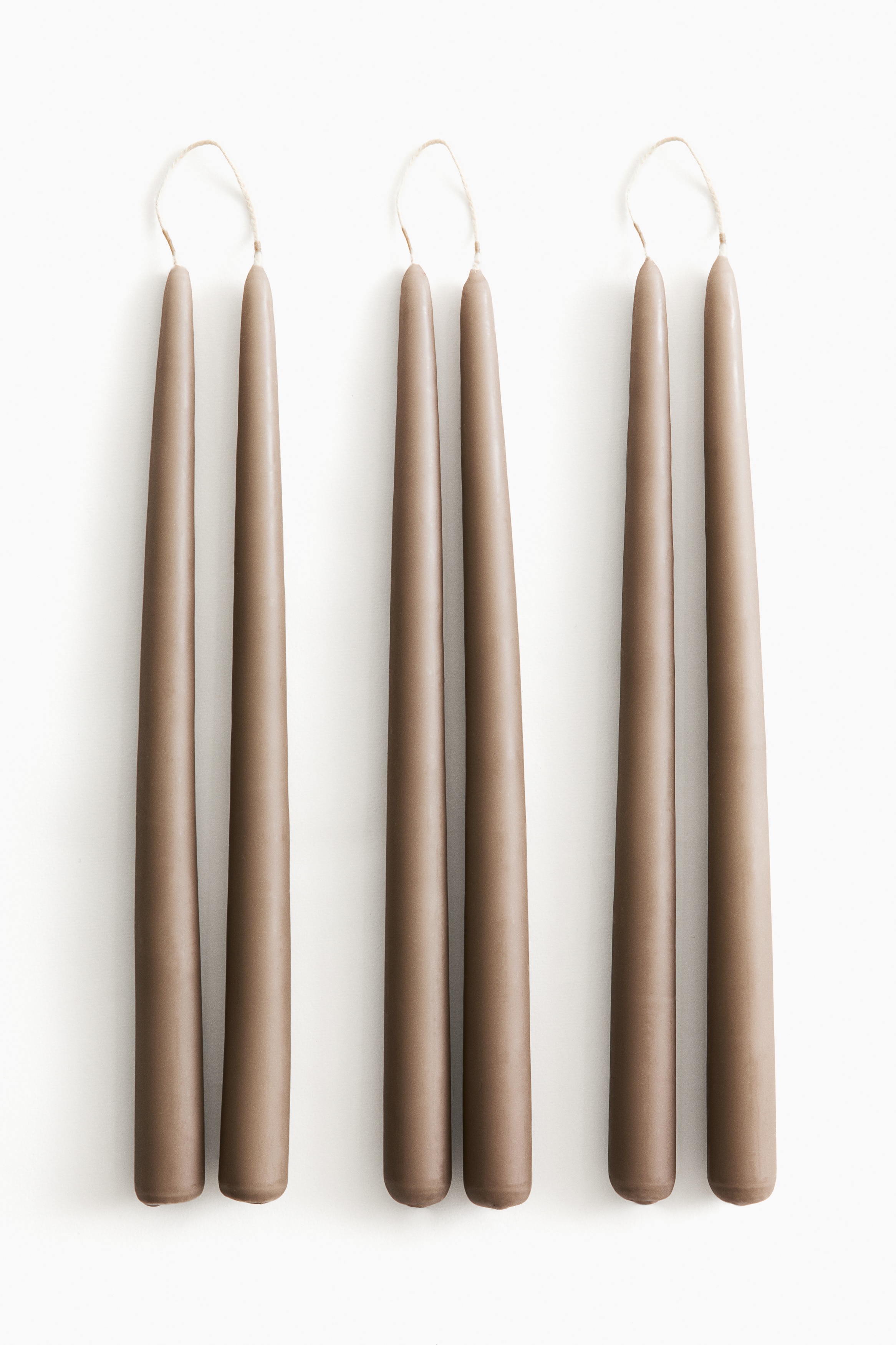 Candele alte 6 pezzi