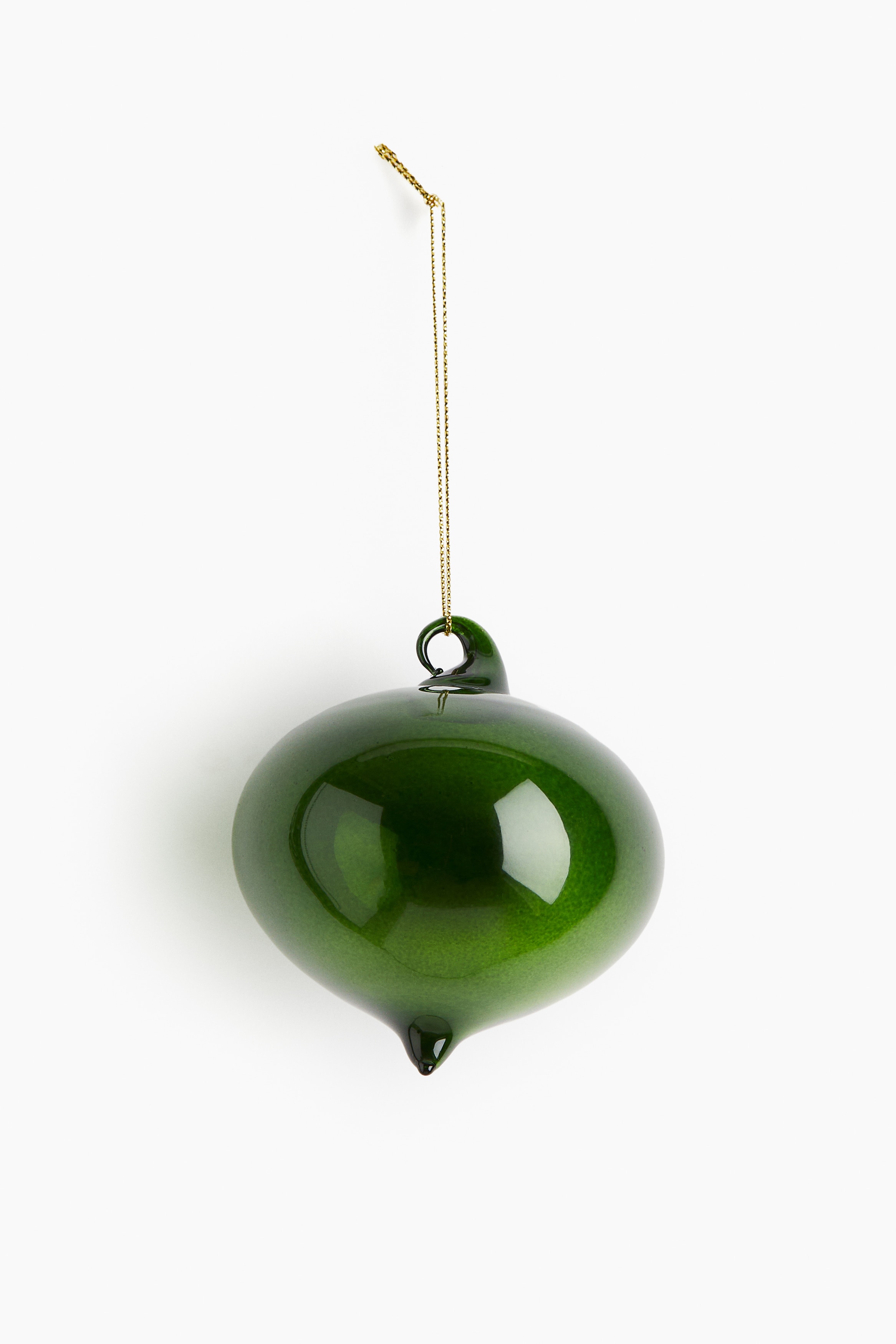 Esfera de vidrio - Verde oscuro
