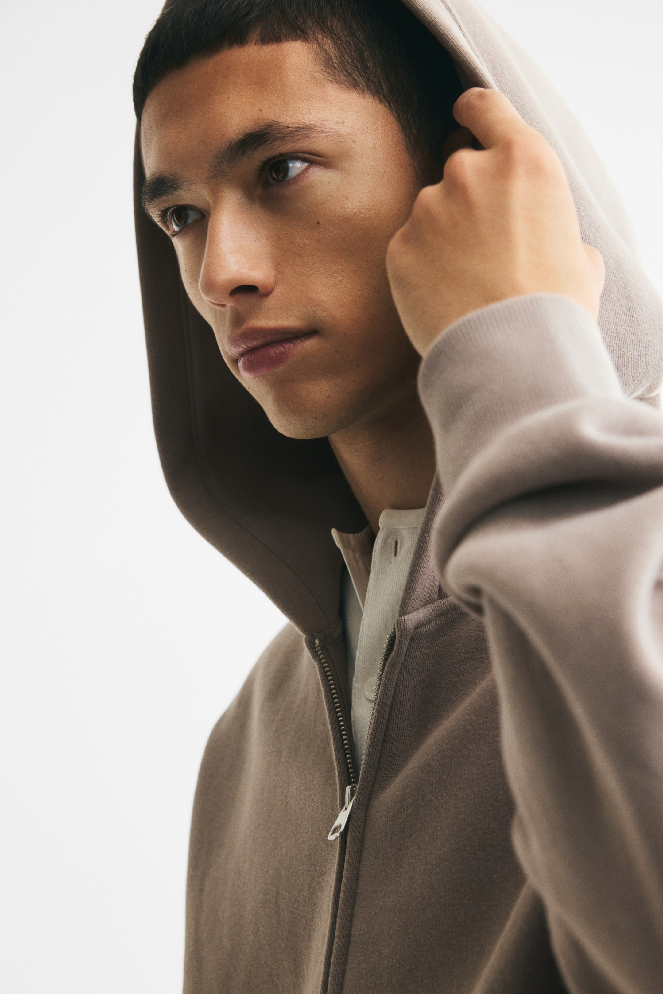 Relaxed-Fit Hooded Jacket