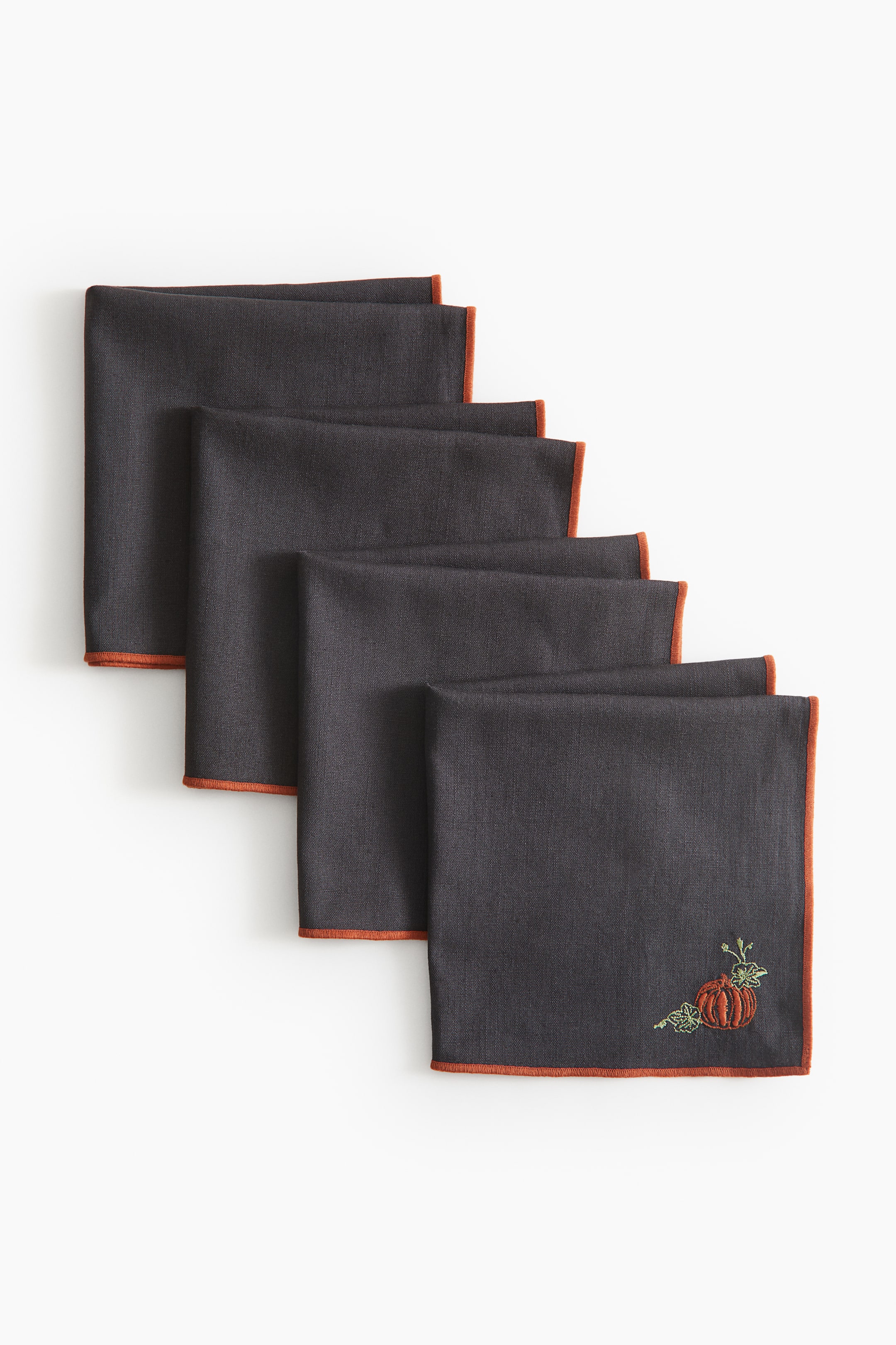 4-pack Embroidered Napkins