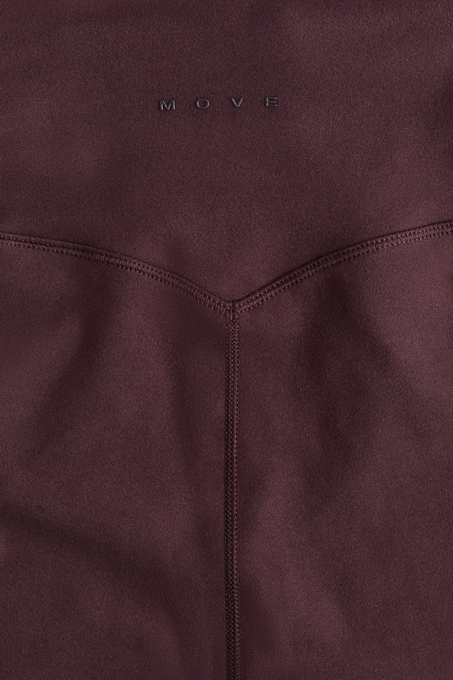 Pocket-Detail Sports Leggings with SoftMove™-Chocolate plum - 7