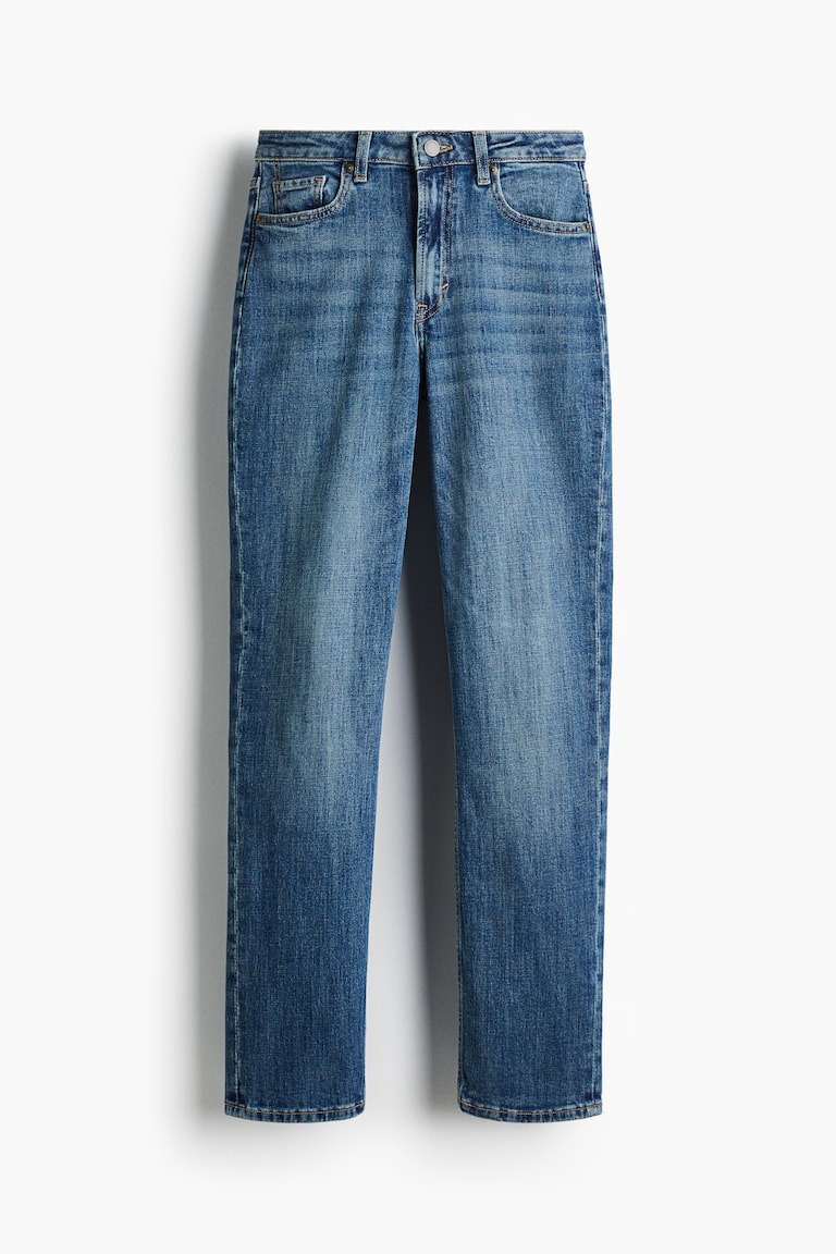 Slim Straight High Jeans