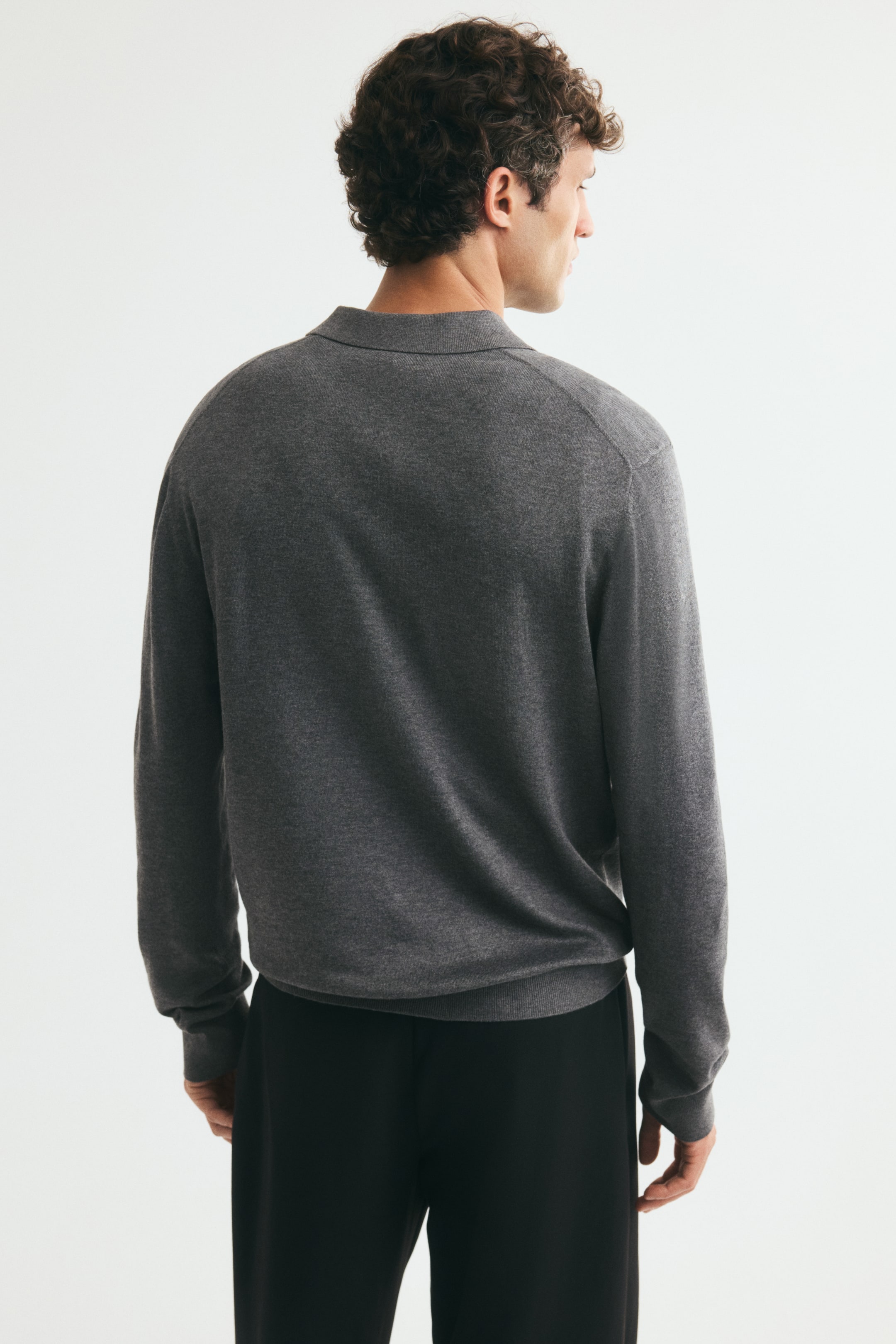 Regular-Fit Knit Polo Shirt