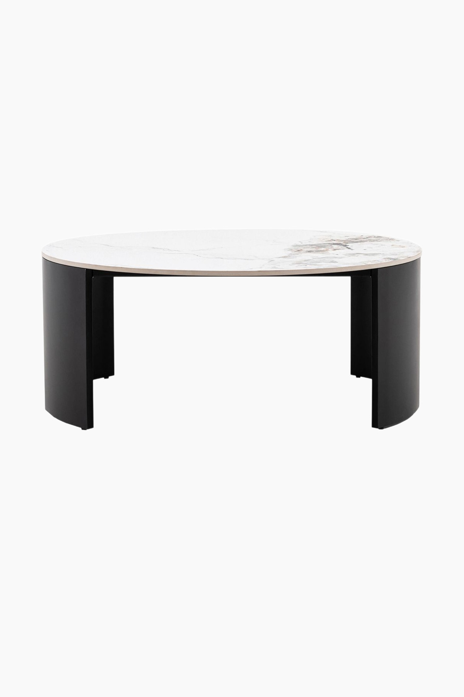 Iron Coffee Table - Black