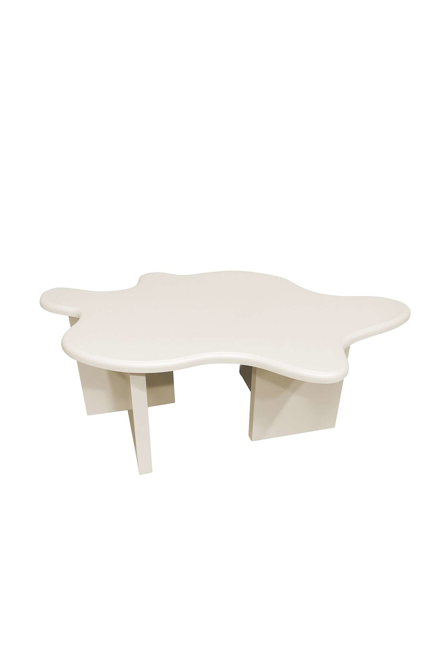 VIND - Flower Couchtisch - Mdf, Beige