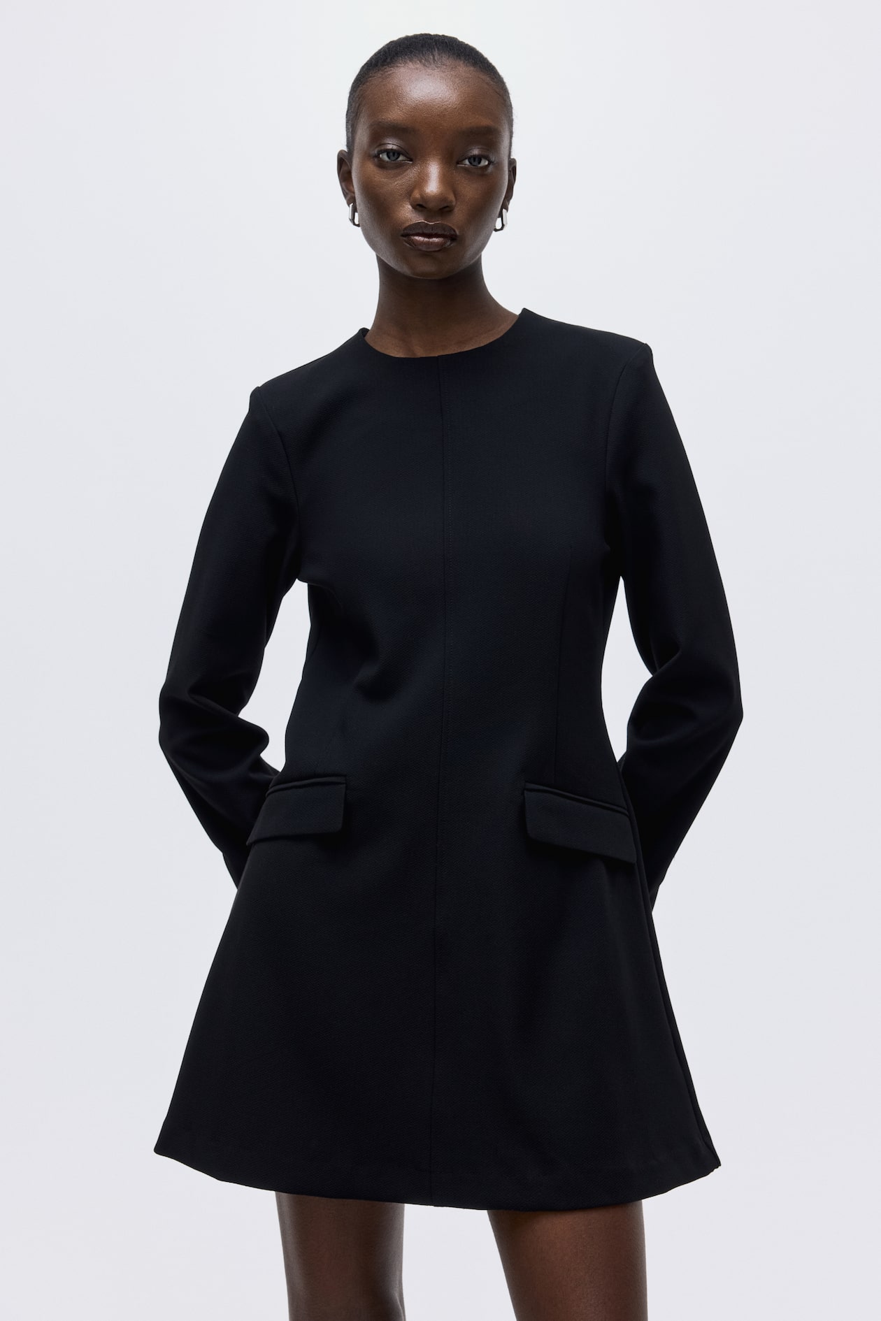 Shoulder-Pad Dress