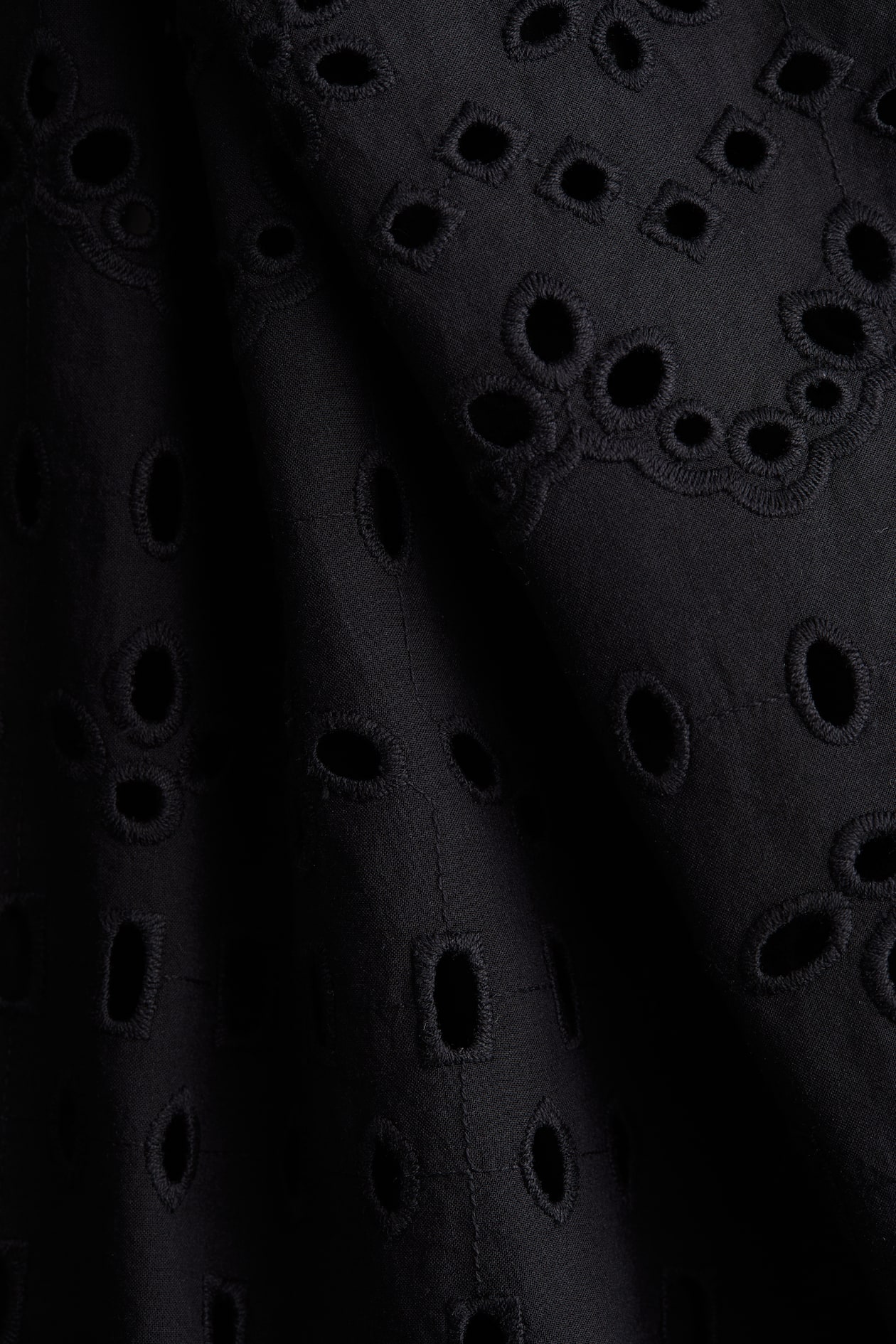 Skirt with Eyelet Embroidery - image 3