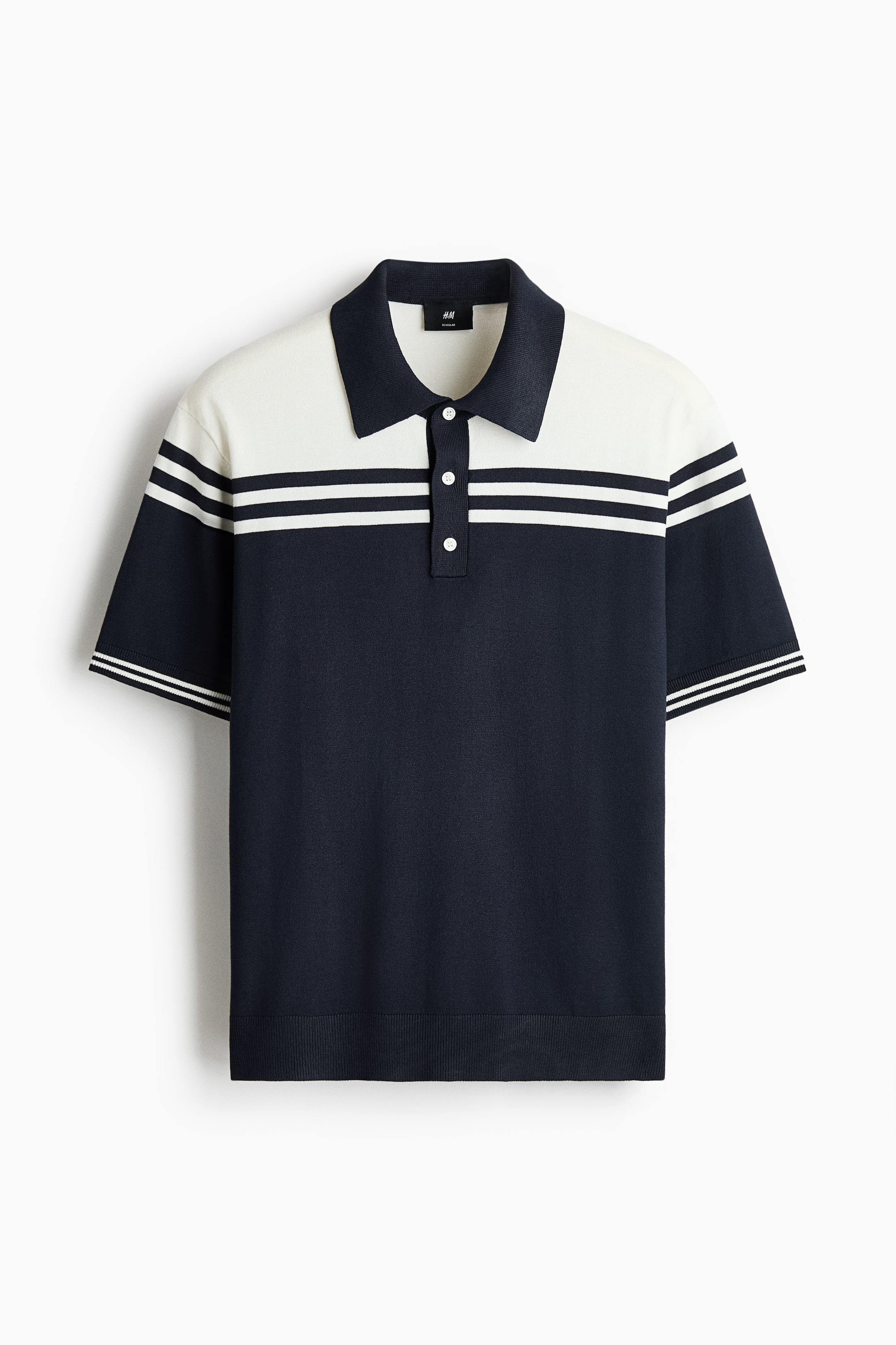 View larger image: Regular Fit Polo shirt - Dark blue - Men | H&M IN 5