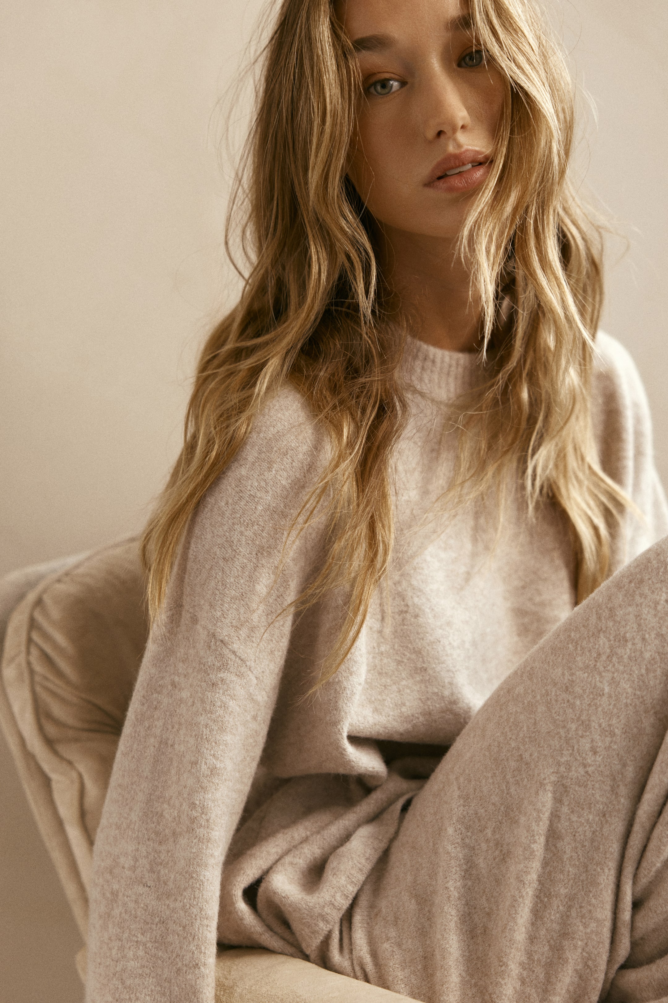 View larger image: Sweater - Light beige melange - Ladies | H&M CA 2