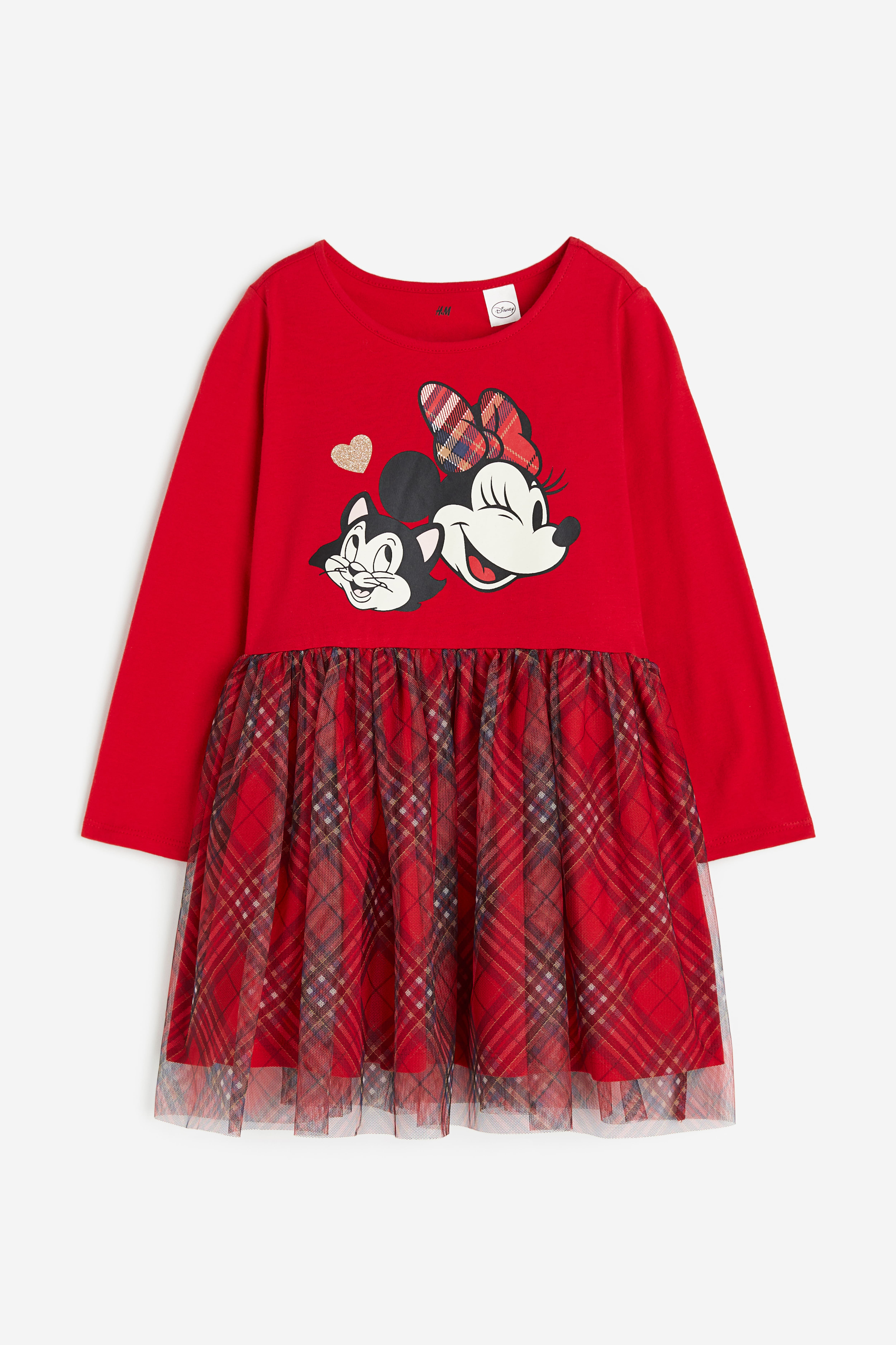 Tulle skirt Jersey Dress Red Minnie Mouse Kids H M US