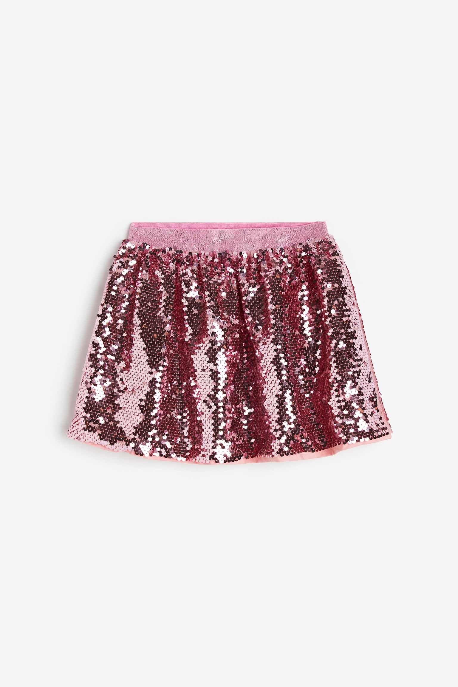 Sequined skirt - Pink - 1