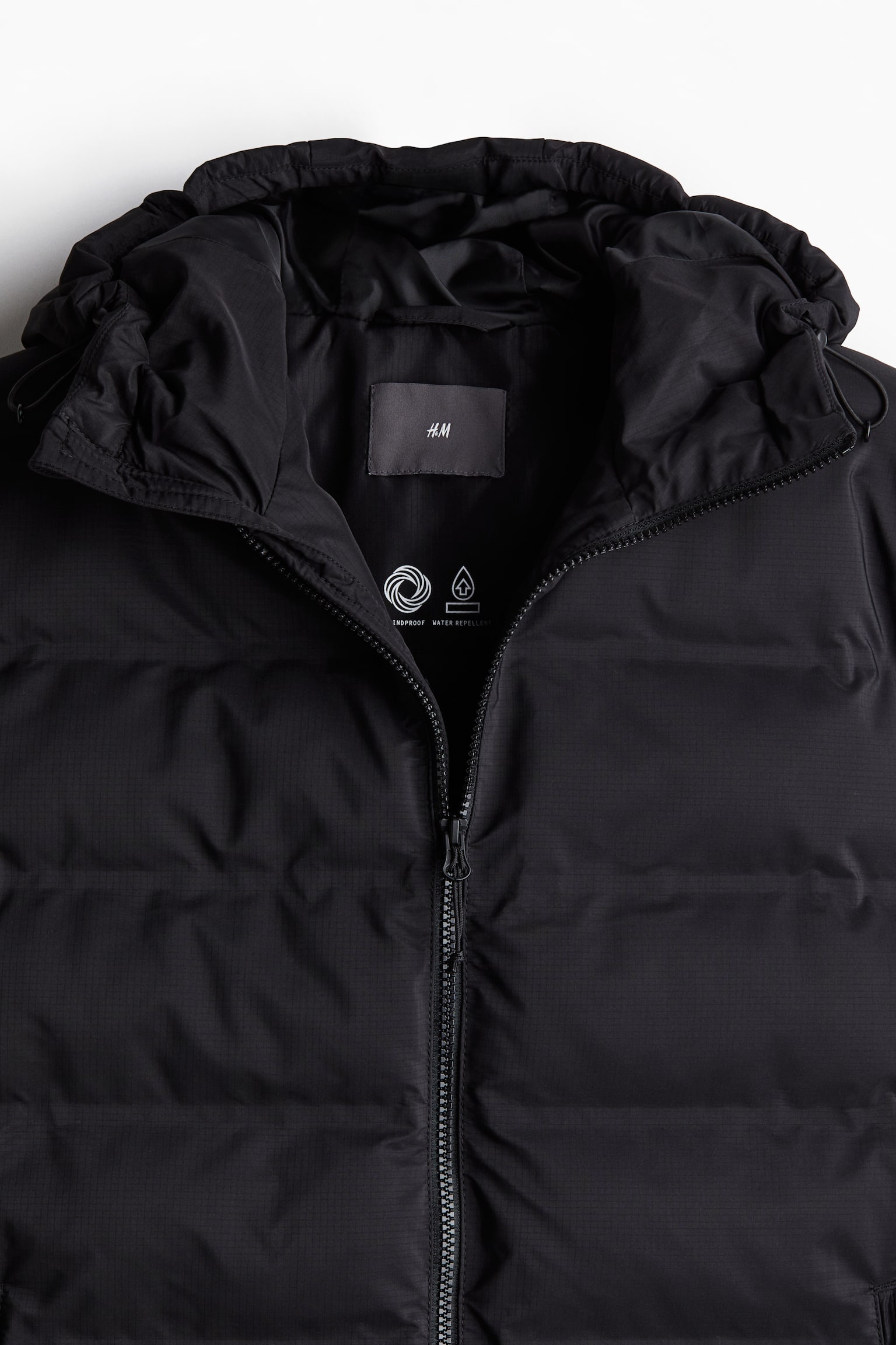 Regular Fit puffer jacket - Black/Dark khaki green/Navy blue - 2