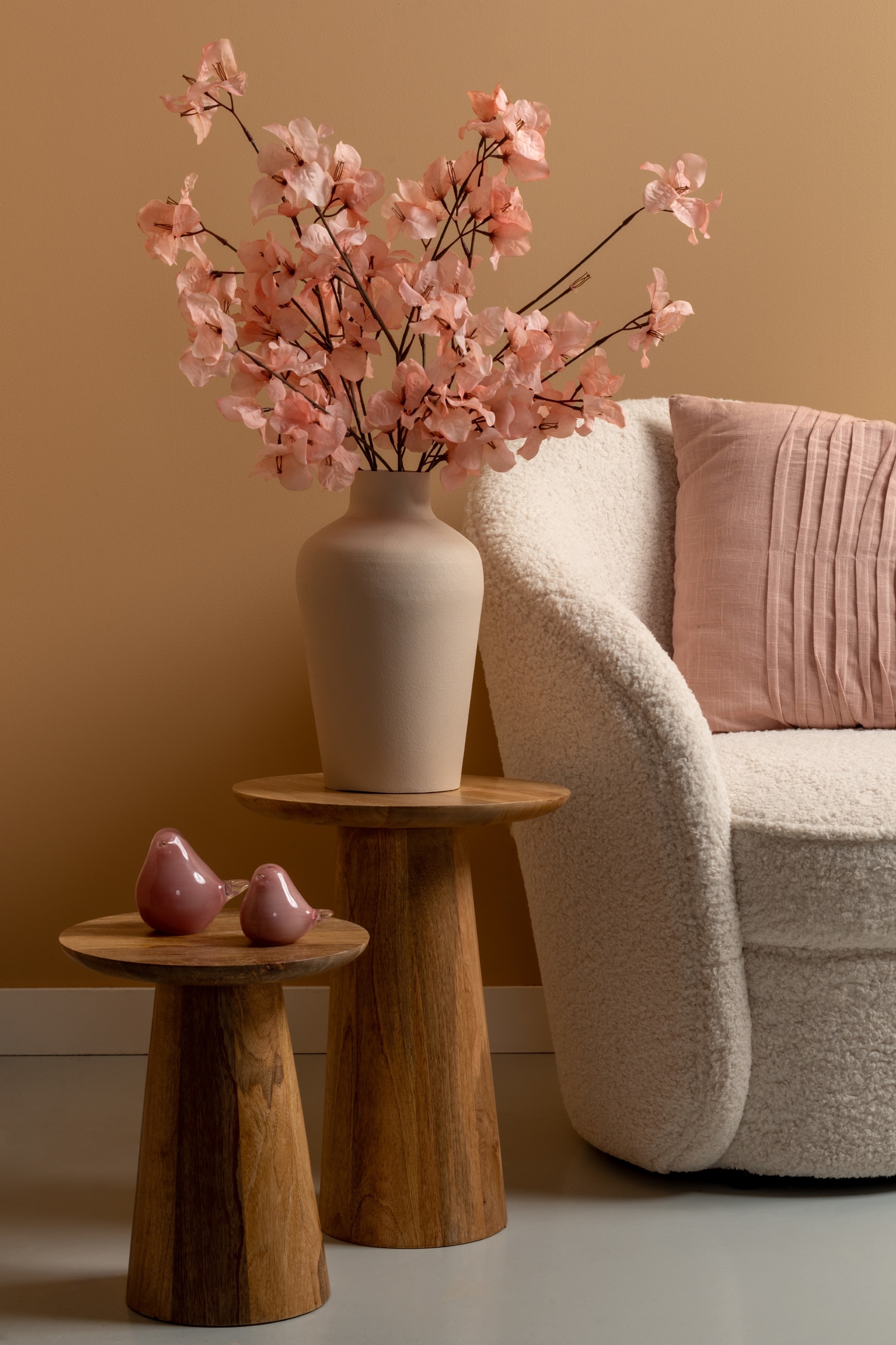 Force Sidebord - Naturlig/Himalaya Grøn