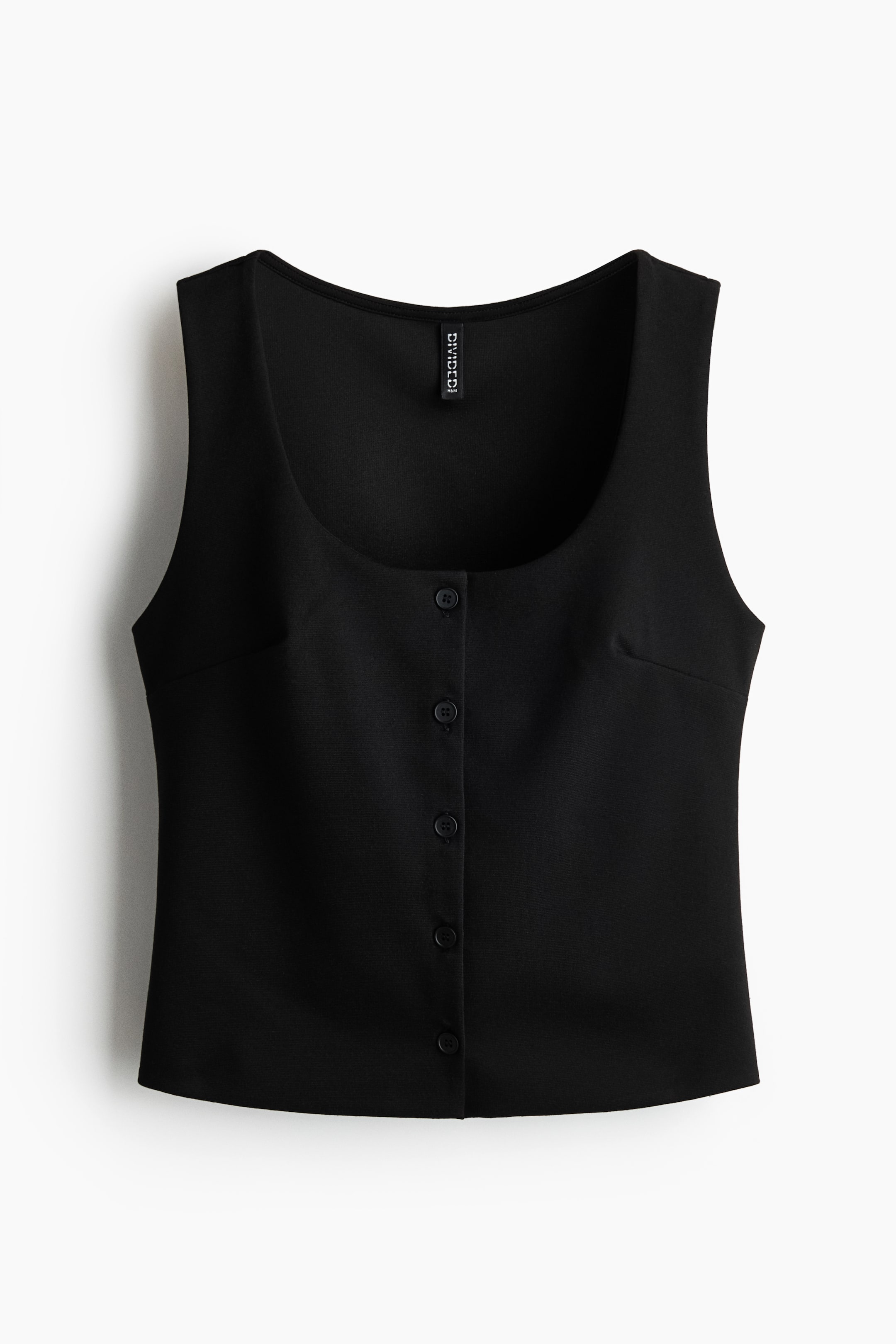 Voir une image plus grande: Gilet sans manches en jersey - Noir - FEMME | H&M CA 1