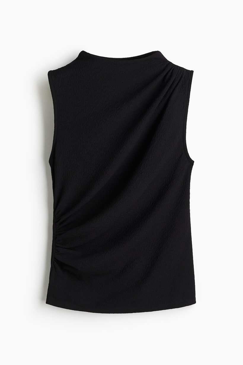 Blusa Fluida Blusas De Tirantes Con Olanes Blusas Y Tops Negros