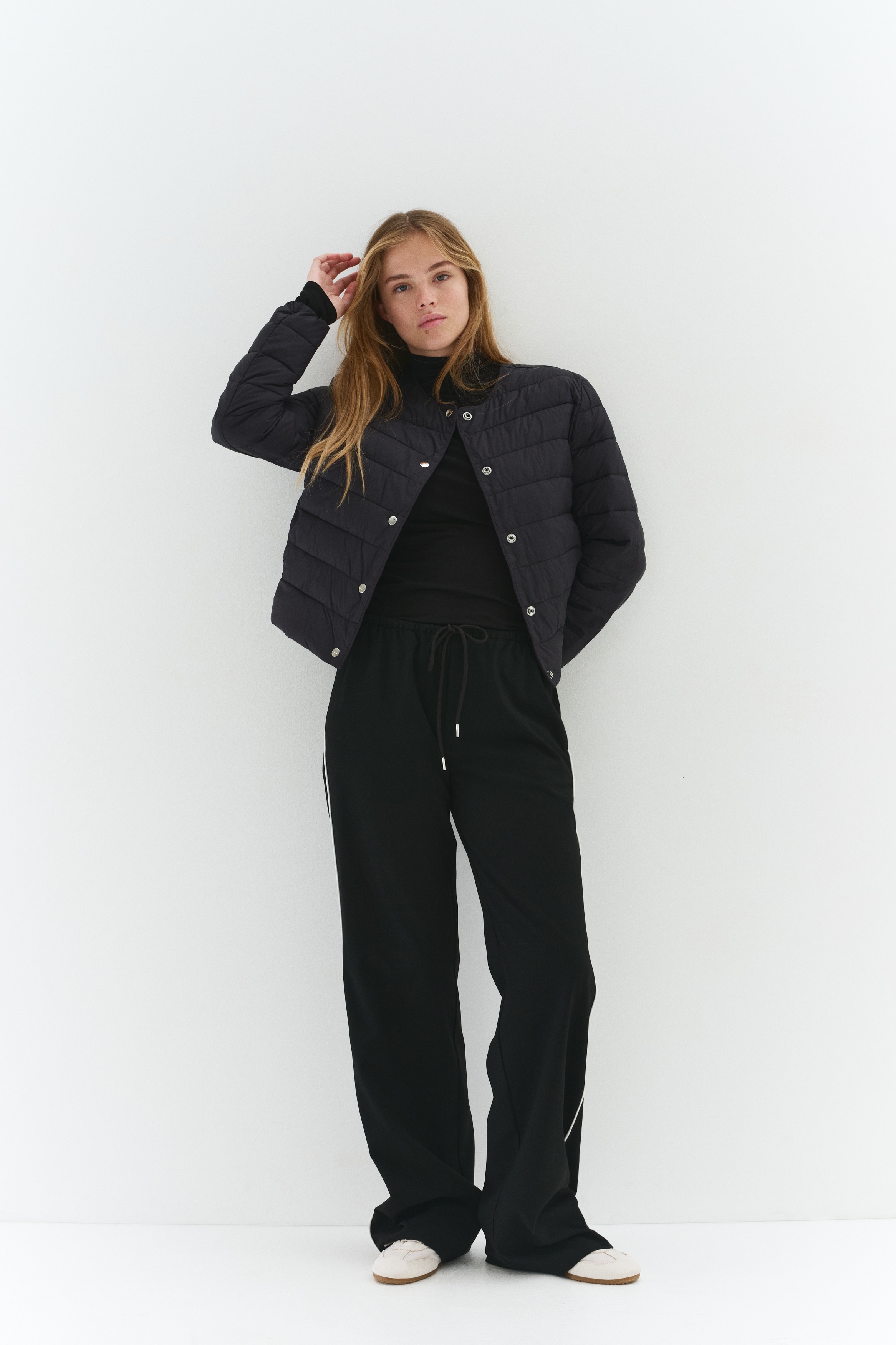 Quilted Jacket - Black - Ladies | H&M US