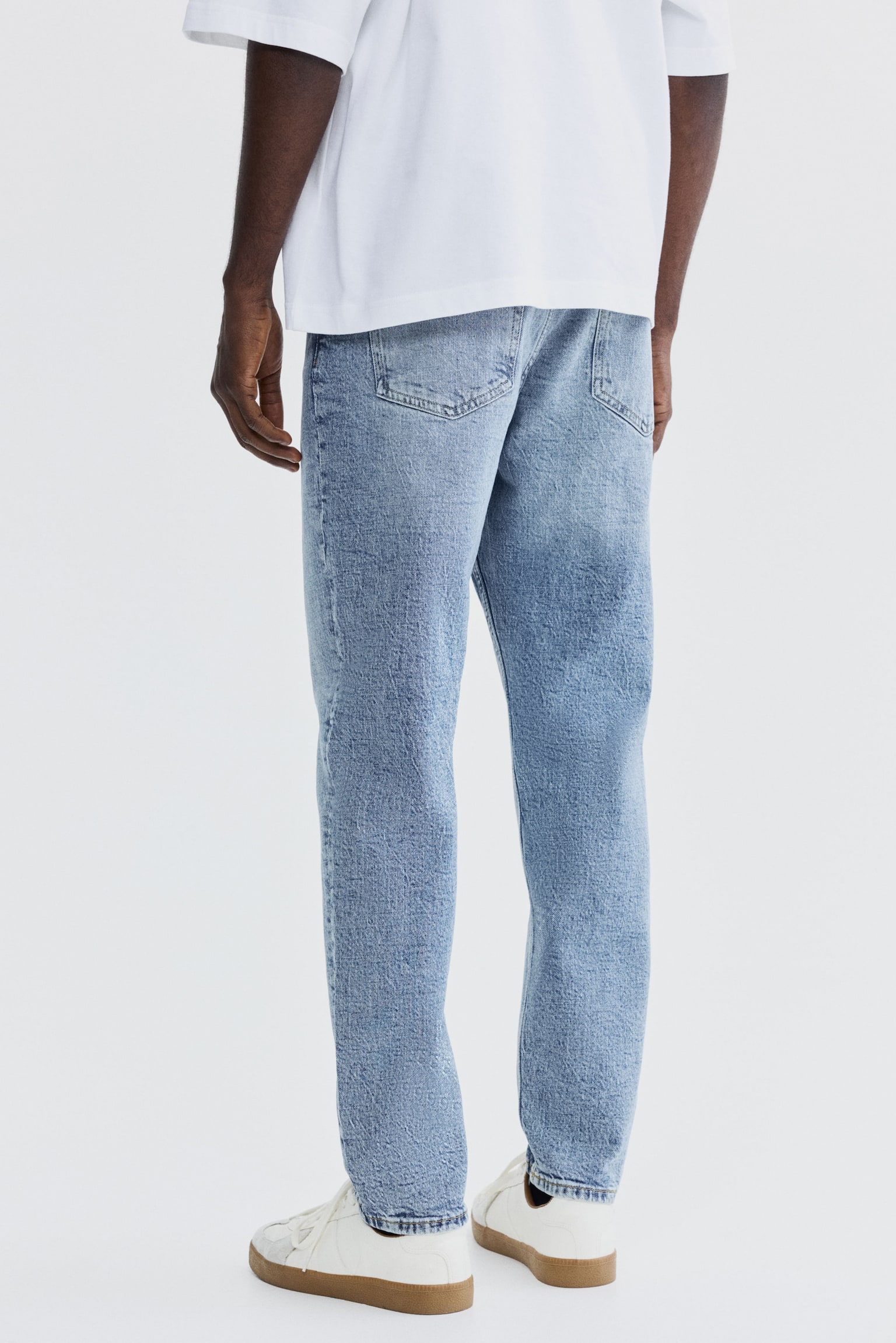 Tapered Jeans - Блакитний денім/Синій денім/Чорний денім/Сірий денім/Блакитний денім - 5