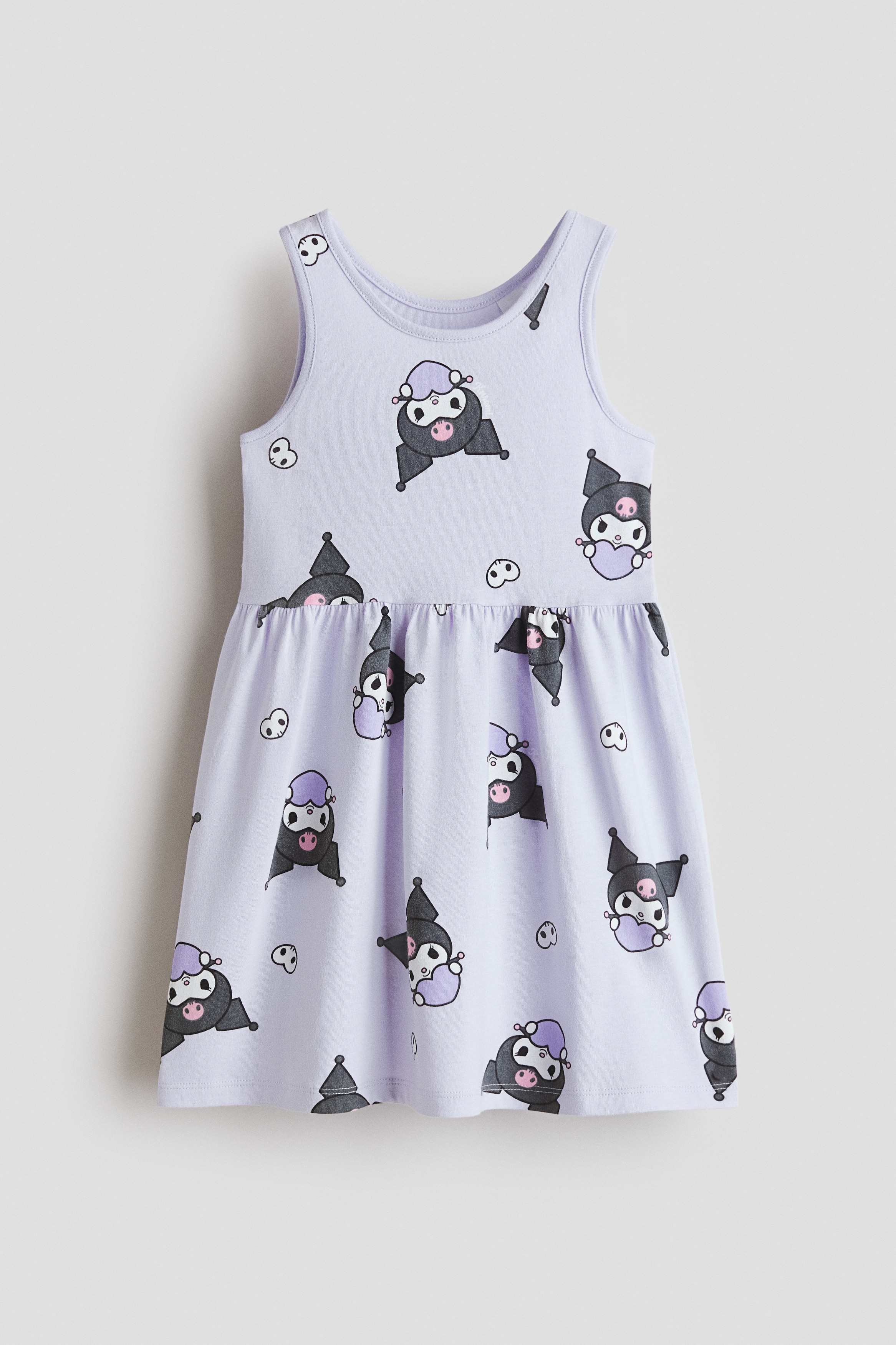 Váy cotton in hình - Màu tím nhạt/Kuromi/Xanh dương nhạt/Cinnamoroll/Màu hồng nhạt/Chuột Minnie
