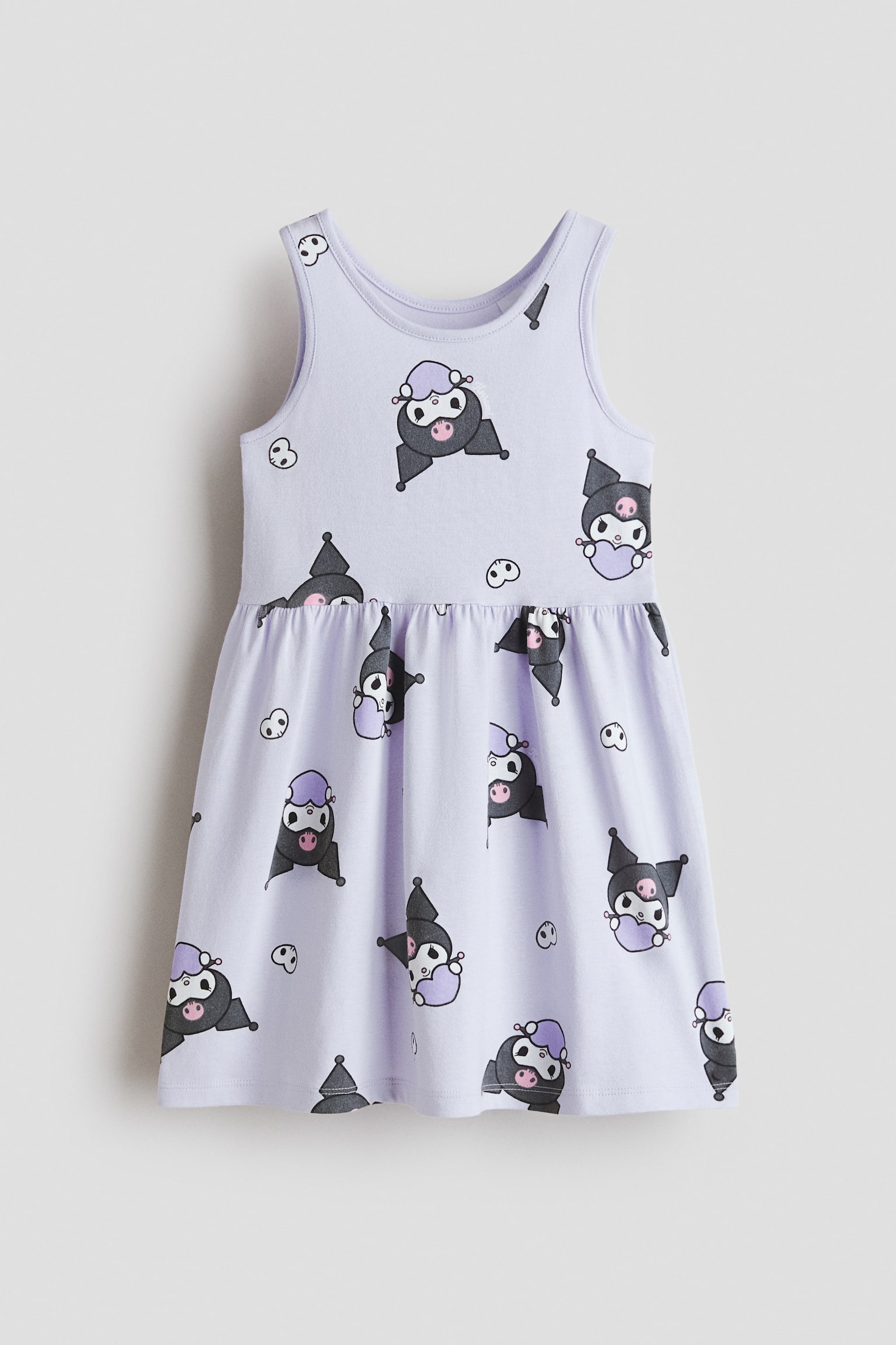 Váy cotton in hình - Màu tím nhạt/Kuromi/Xanh dương nhạt/Cinnamoroll/Màu hồng nhạt/Chuột Minnie - 1
